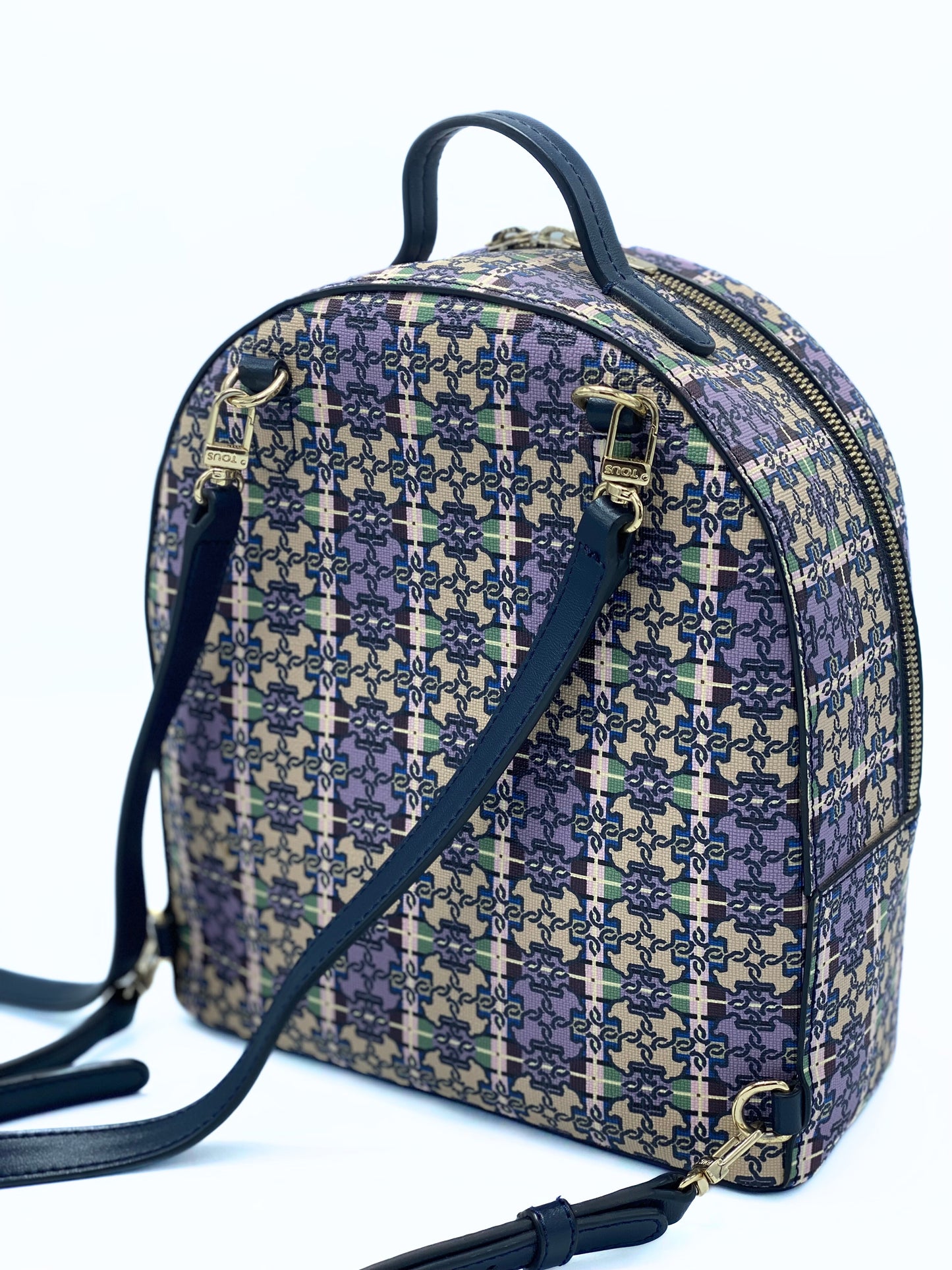 Mochila Tous Mossaic Square Lilac