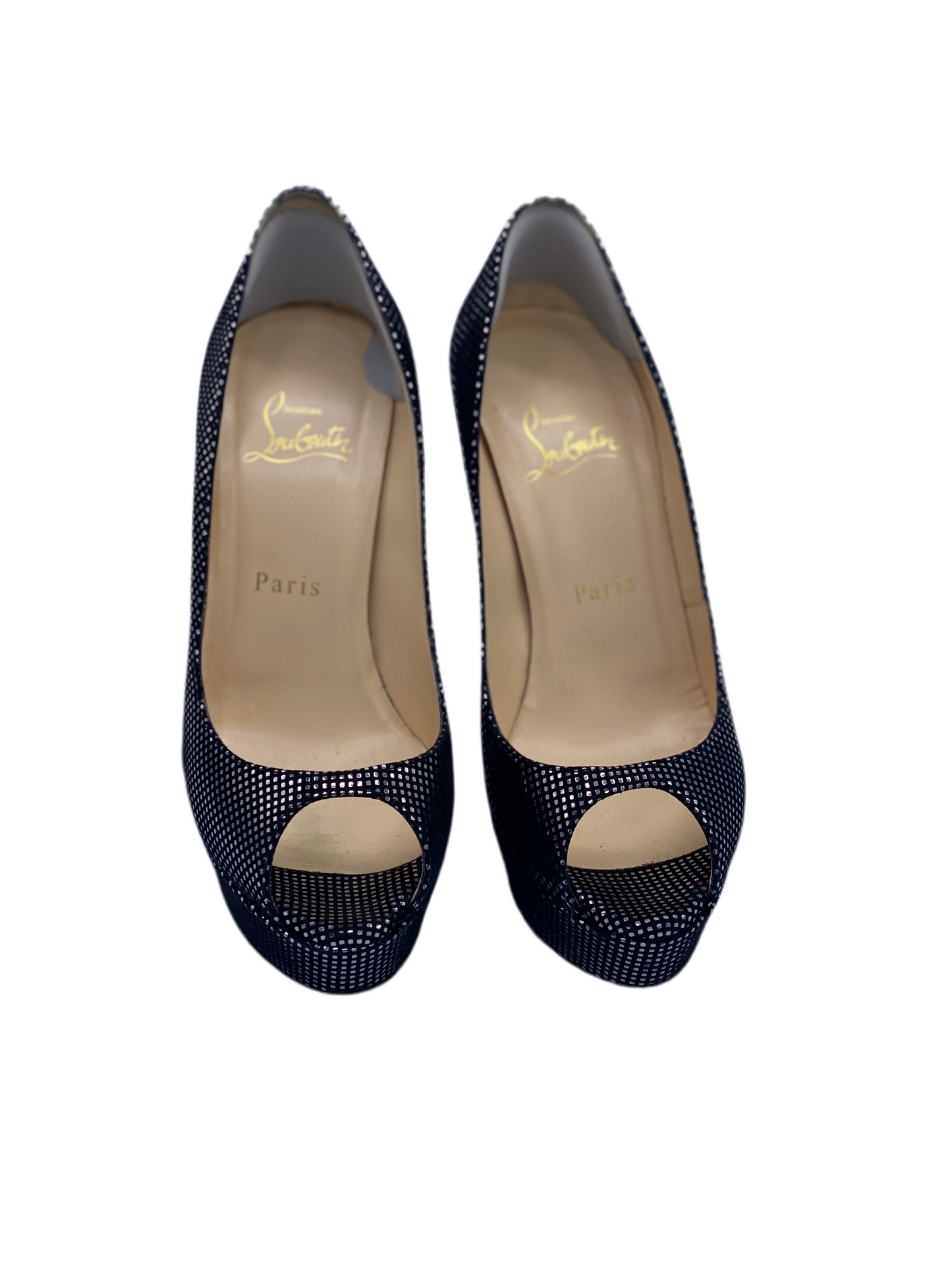 Sandalia Christian Louboutin Banana Peep Toe (37.5)