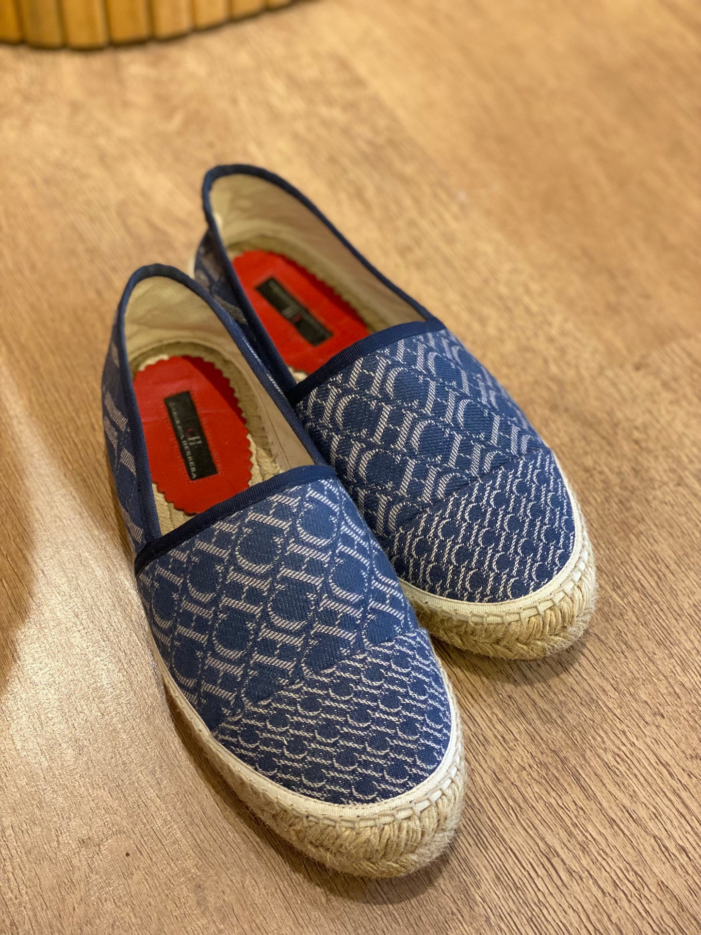 Alpargata Espadrille Carolina Herrera Monogram (39)