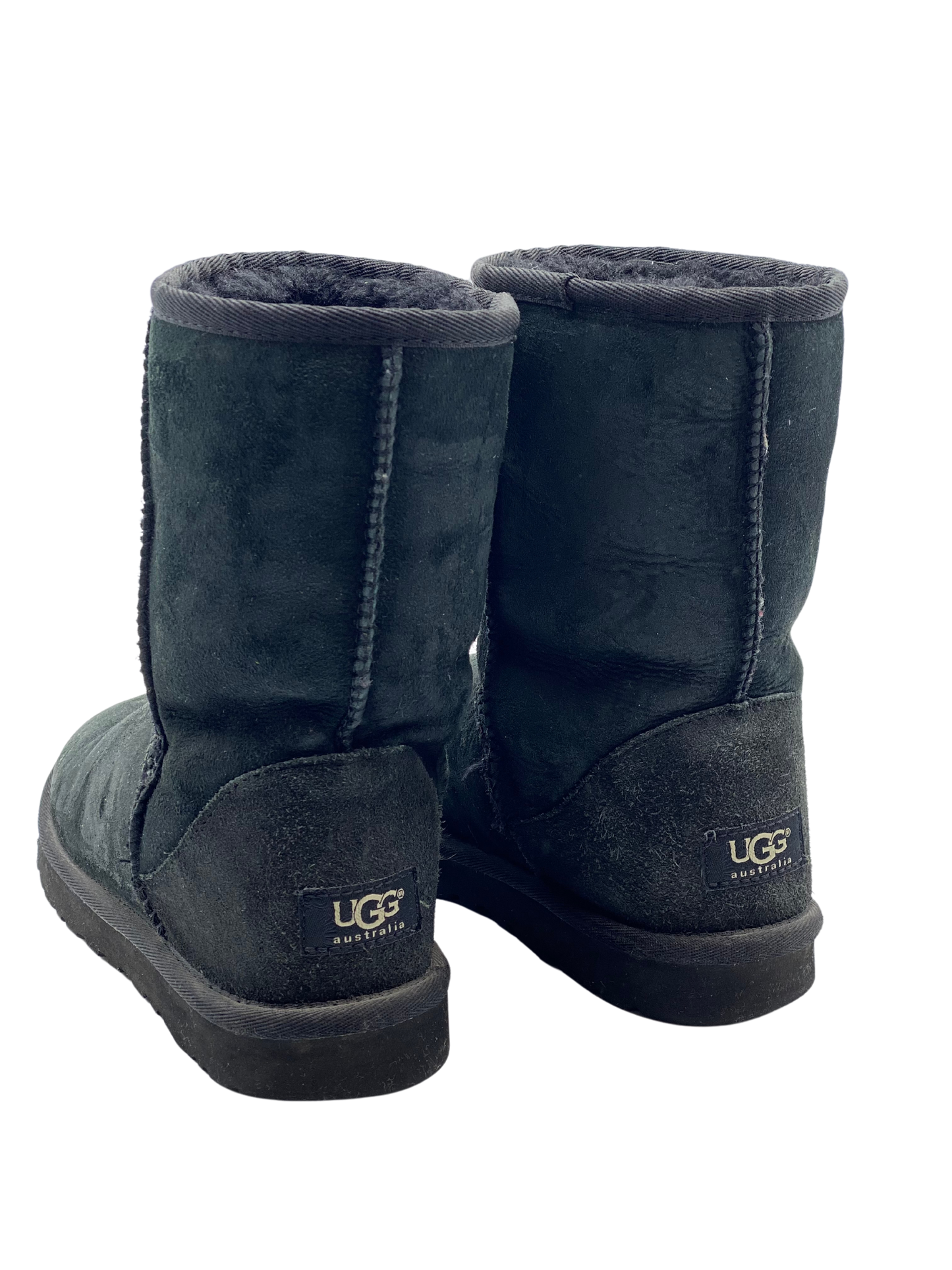Bota UGG Clasica Caño Medio Negra (US 7)