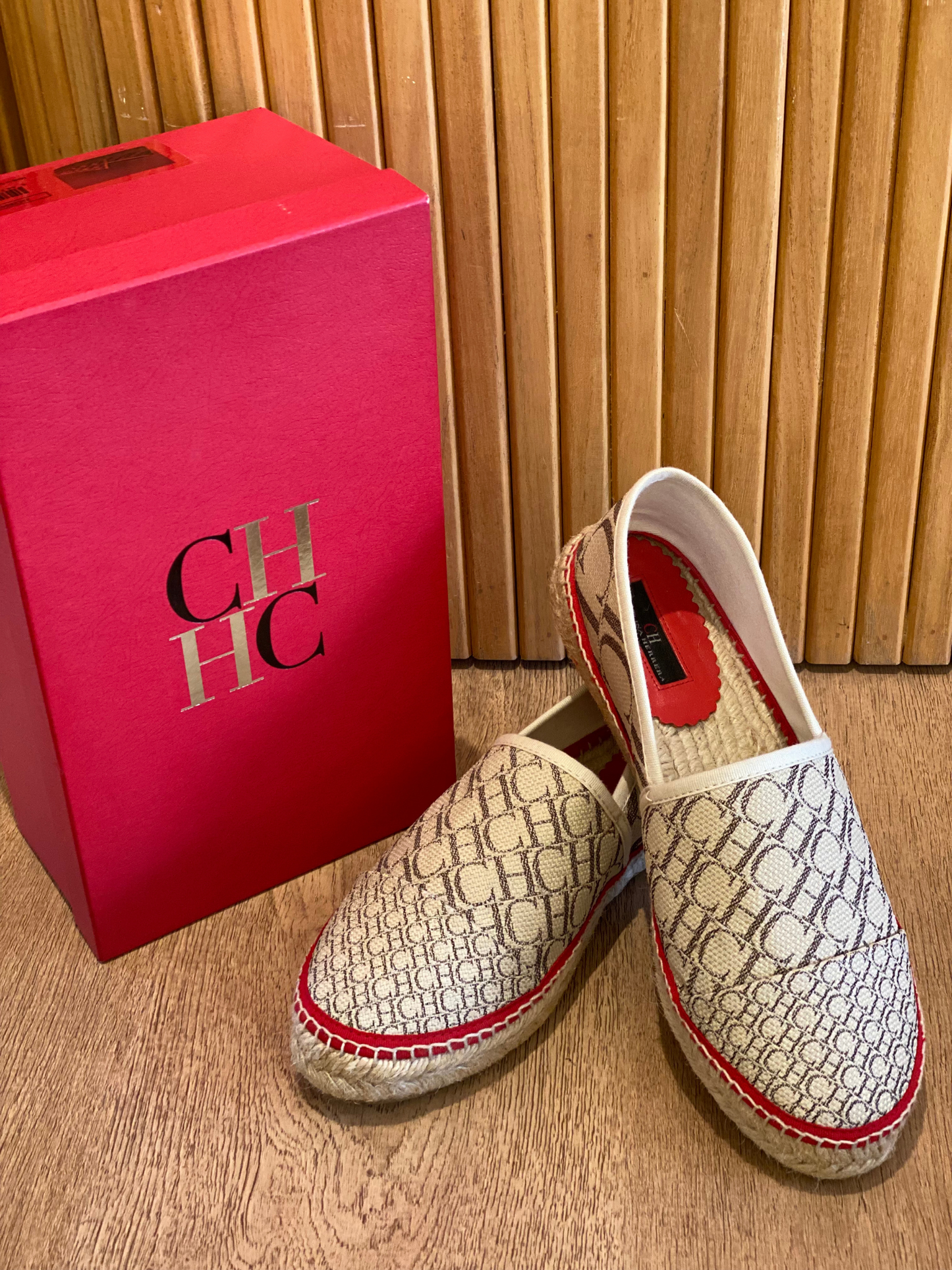 Espadrilles Carolina Herrera Monogram