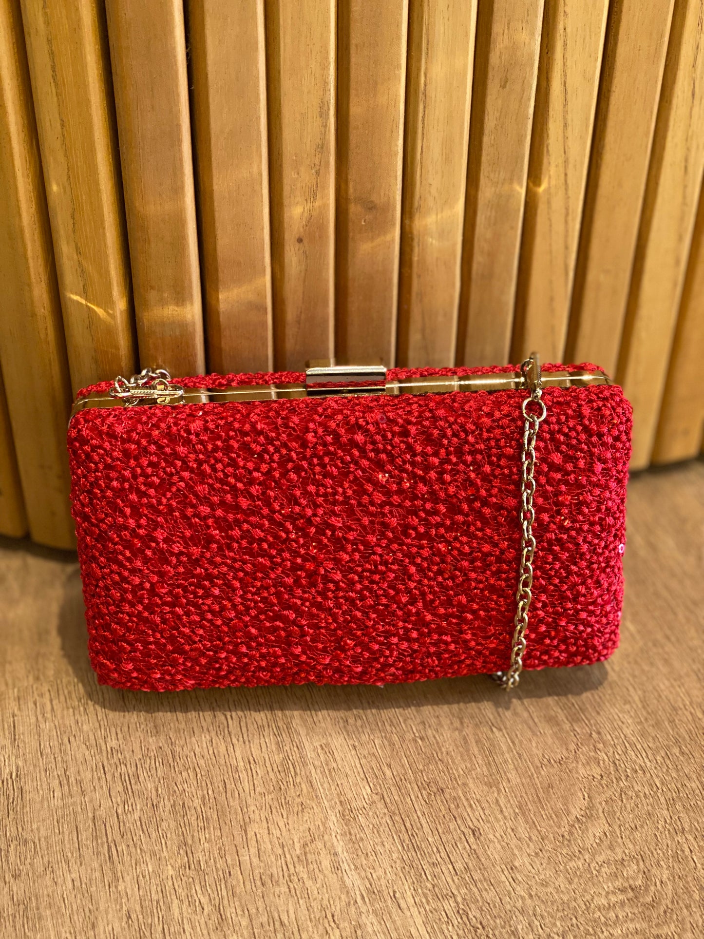 Clutch Carlos Burró Bordado