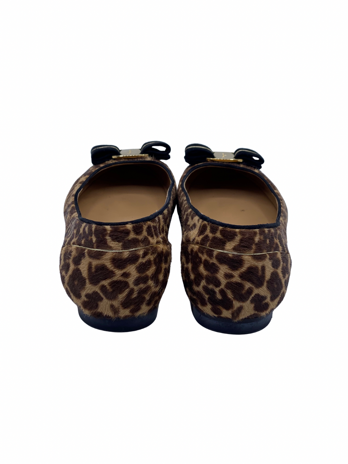 Chatitas Salvatore Ferragamo Leopard Print (9.5)