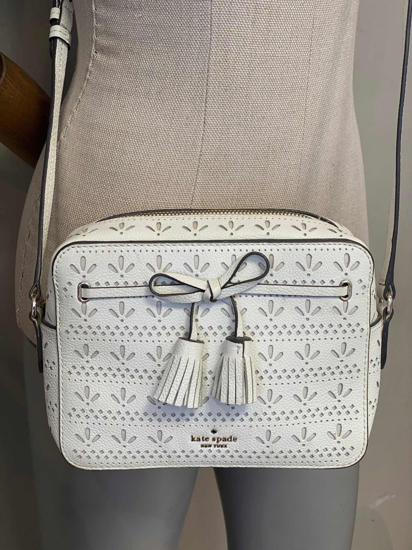 Bandolera Blanca Kate Spade