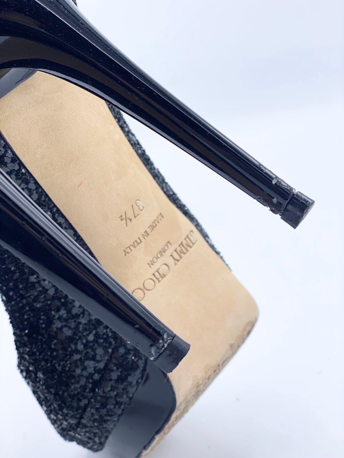 Sandalia Jimmy Choo Luna Sparkling (37.5)