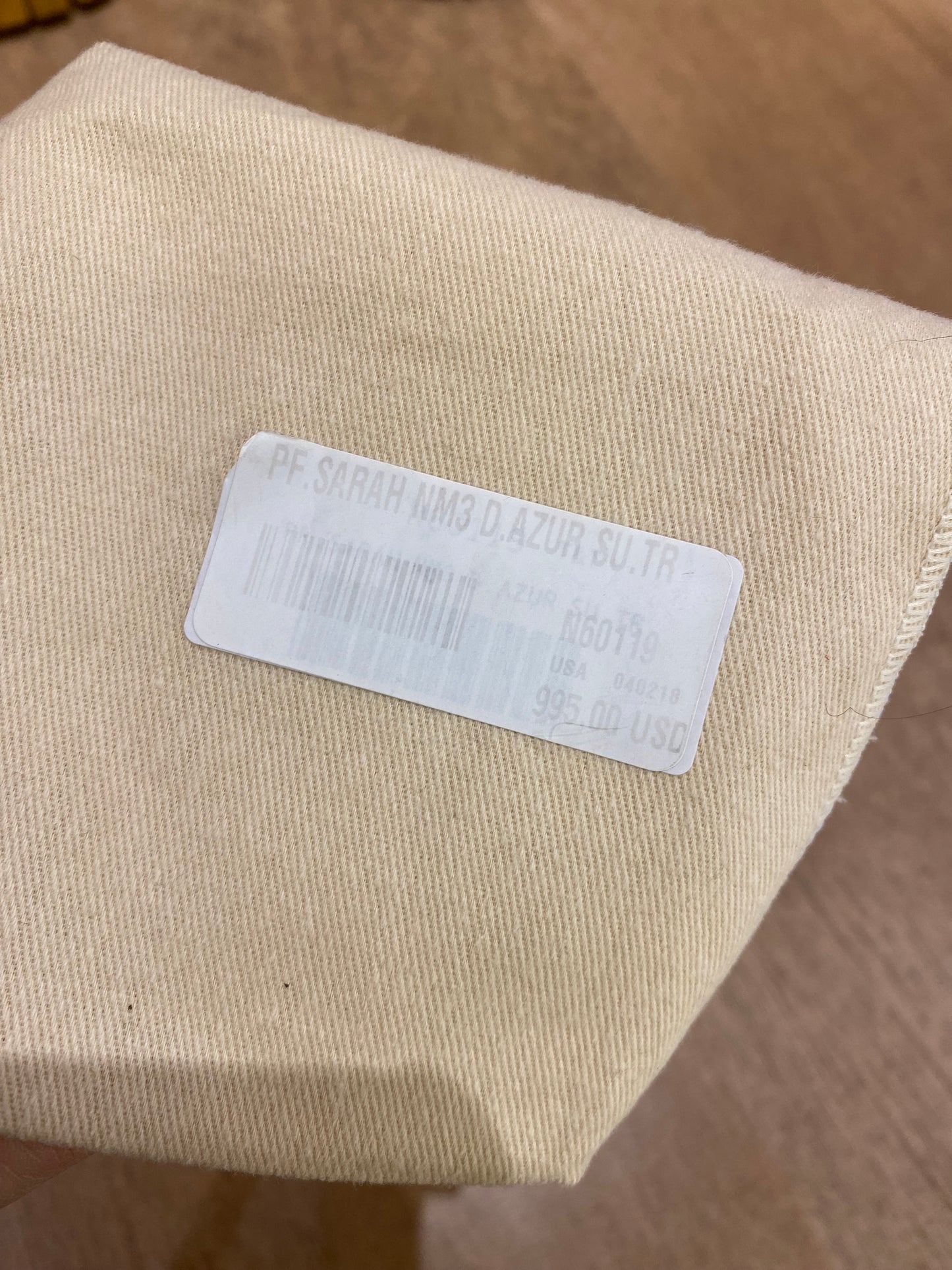 Billetera Louis Vuitton Sarah Damier Azur
