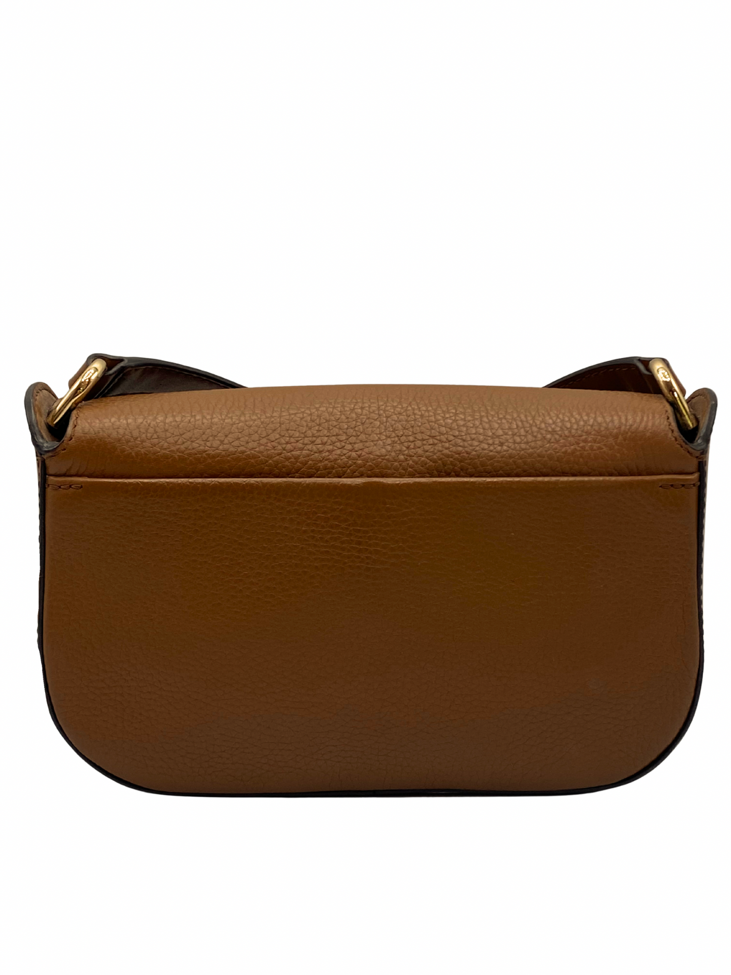 Cartera Marrón de Cuero Michael Kors Samira