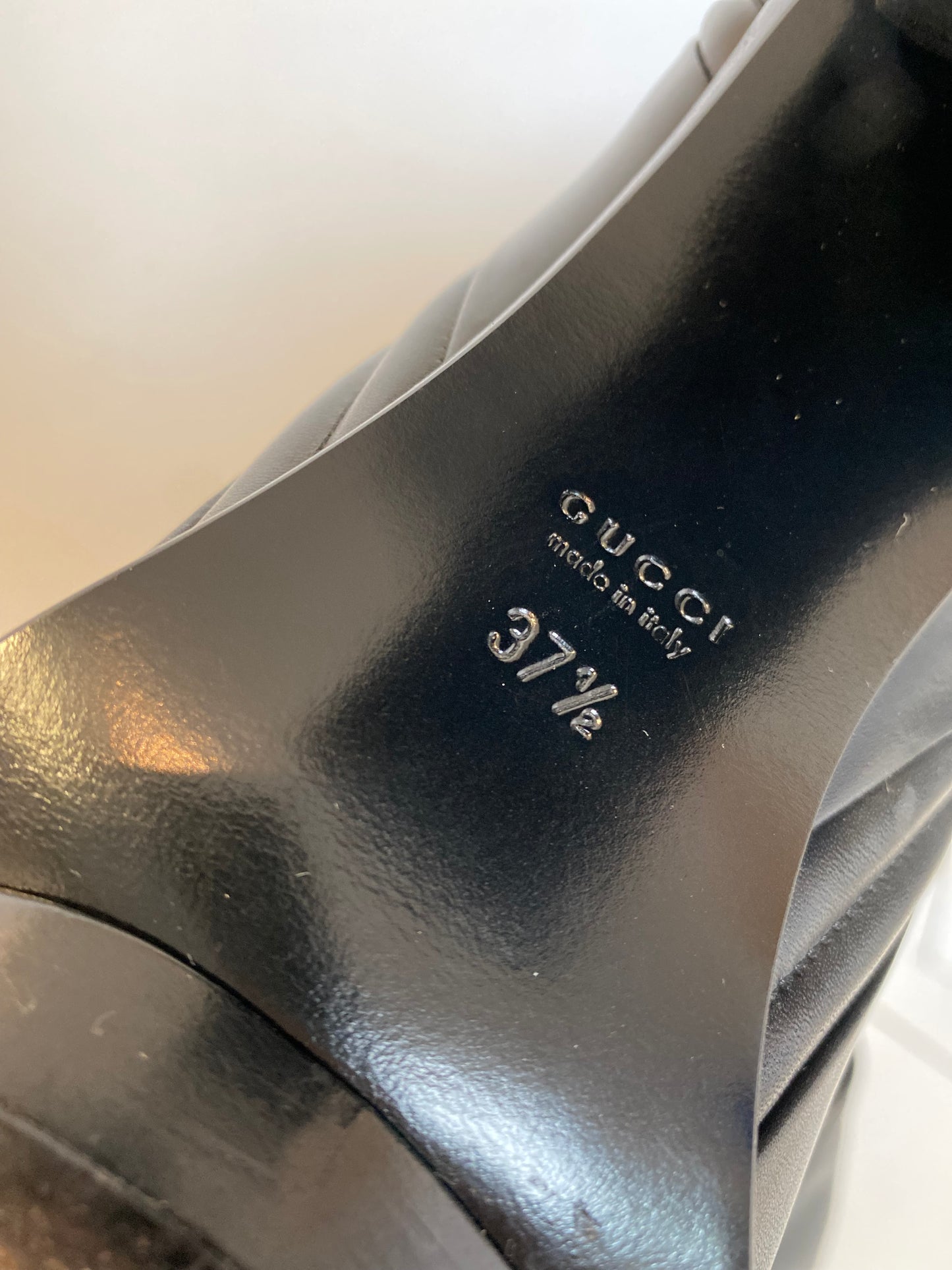 Botas Gucci Lifford Knee High (37.5)