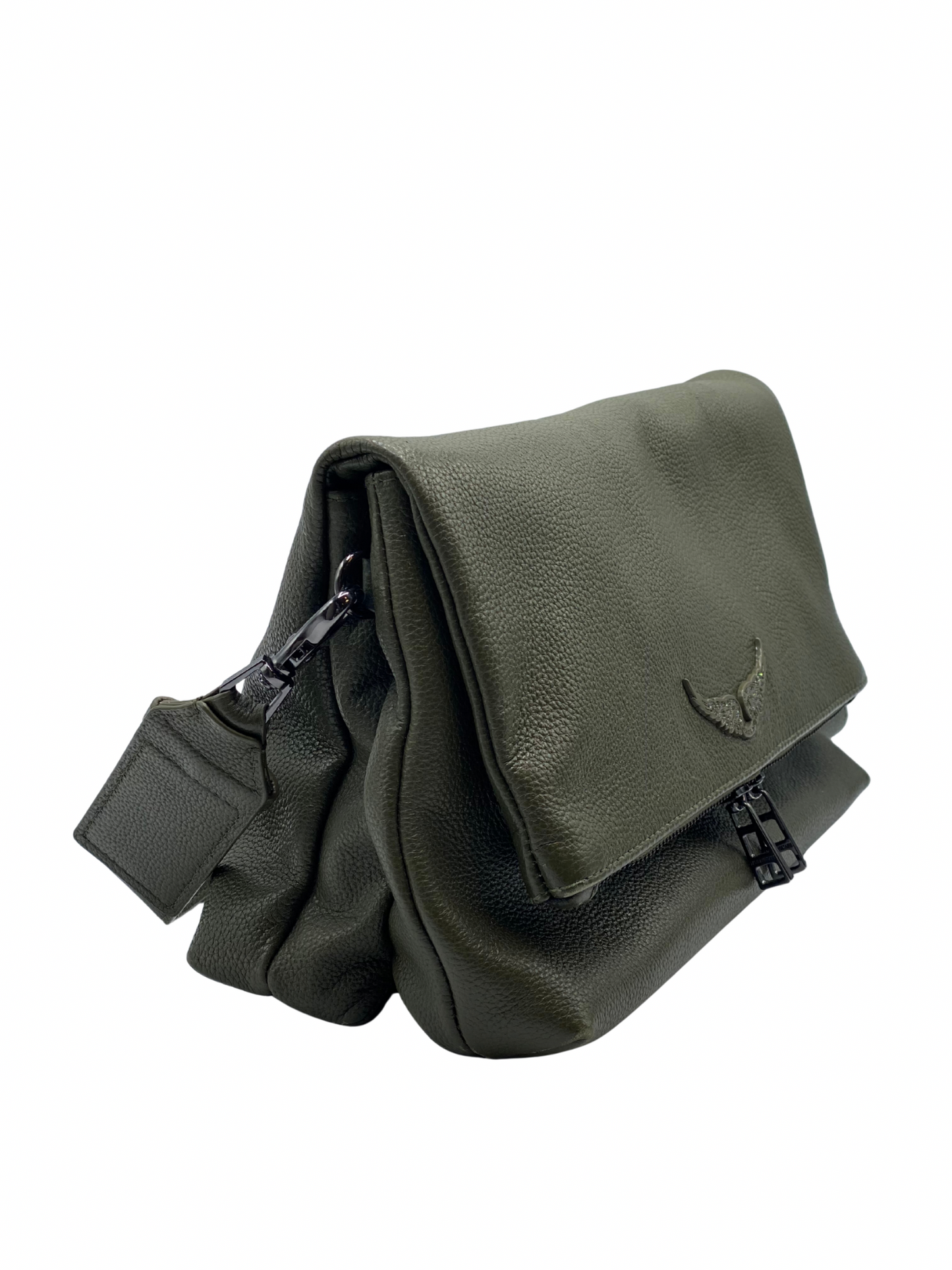 Bandolera Zadig & Voltaire Rocky Bag Verde