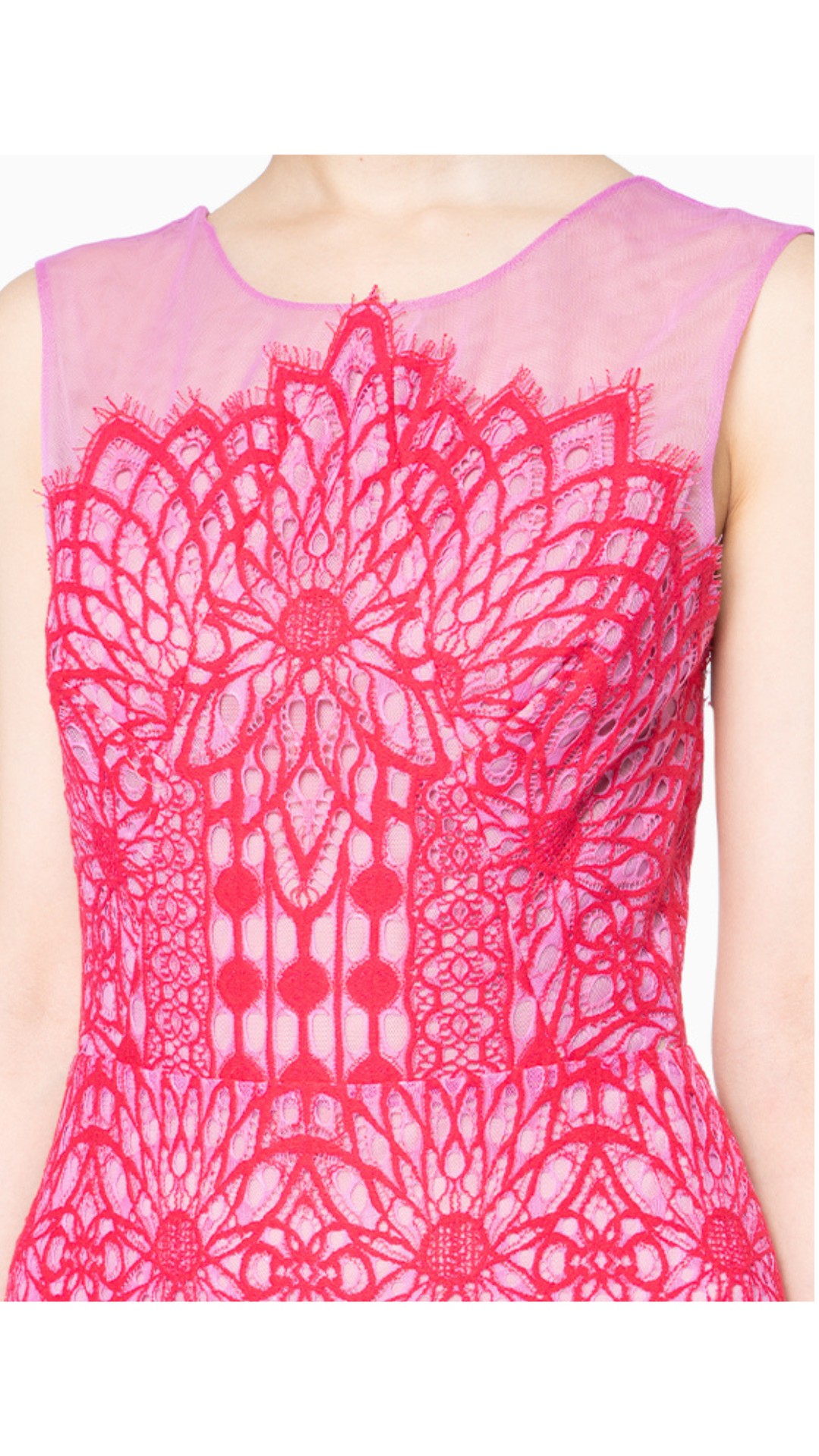 Vestido Rosa BCBG Max Azria (Talle 4)