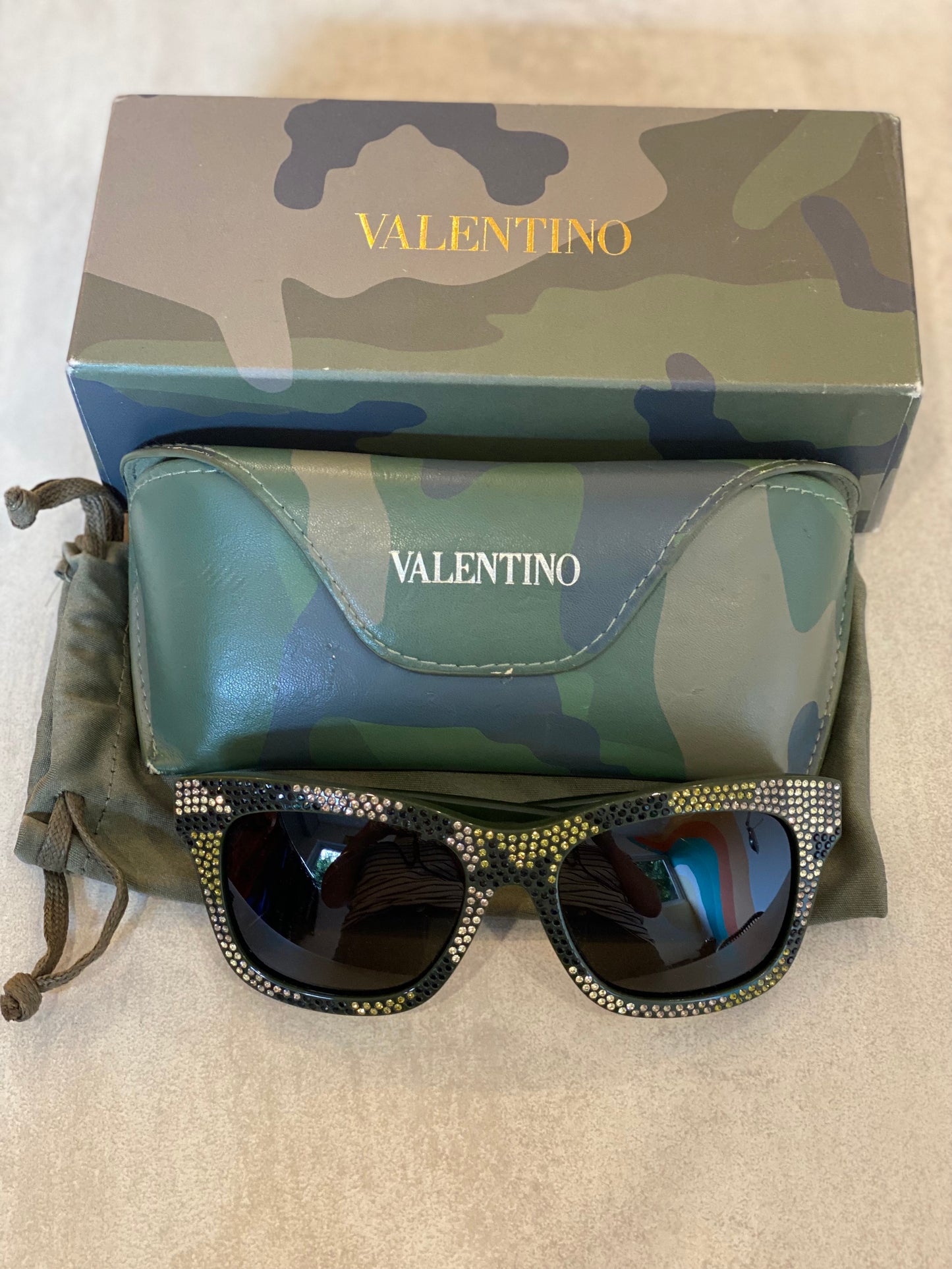 Lente de Sol Valentino Camouflage