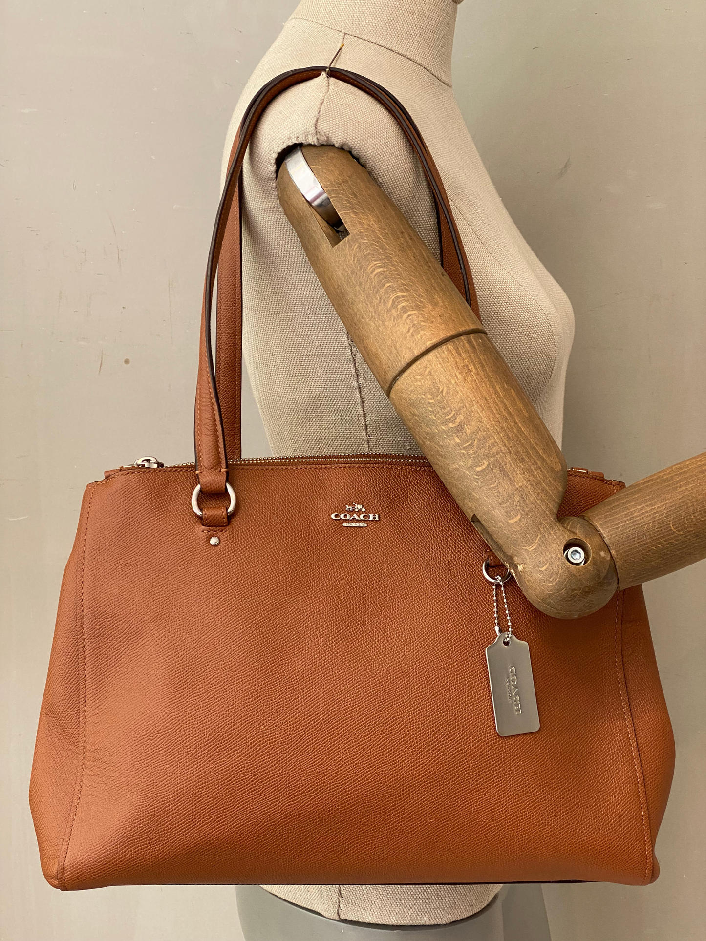 Cartera Marrón Coach Stanton Carryall