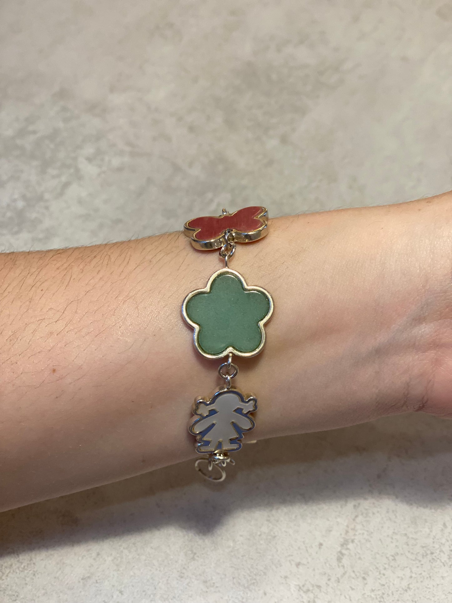 Pulsera Tous de Plata Arcoíris
