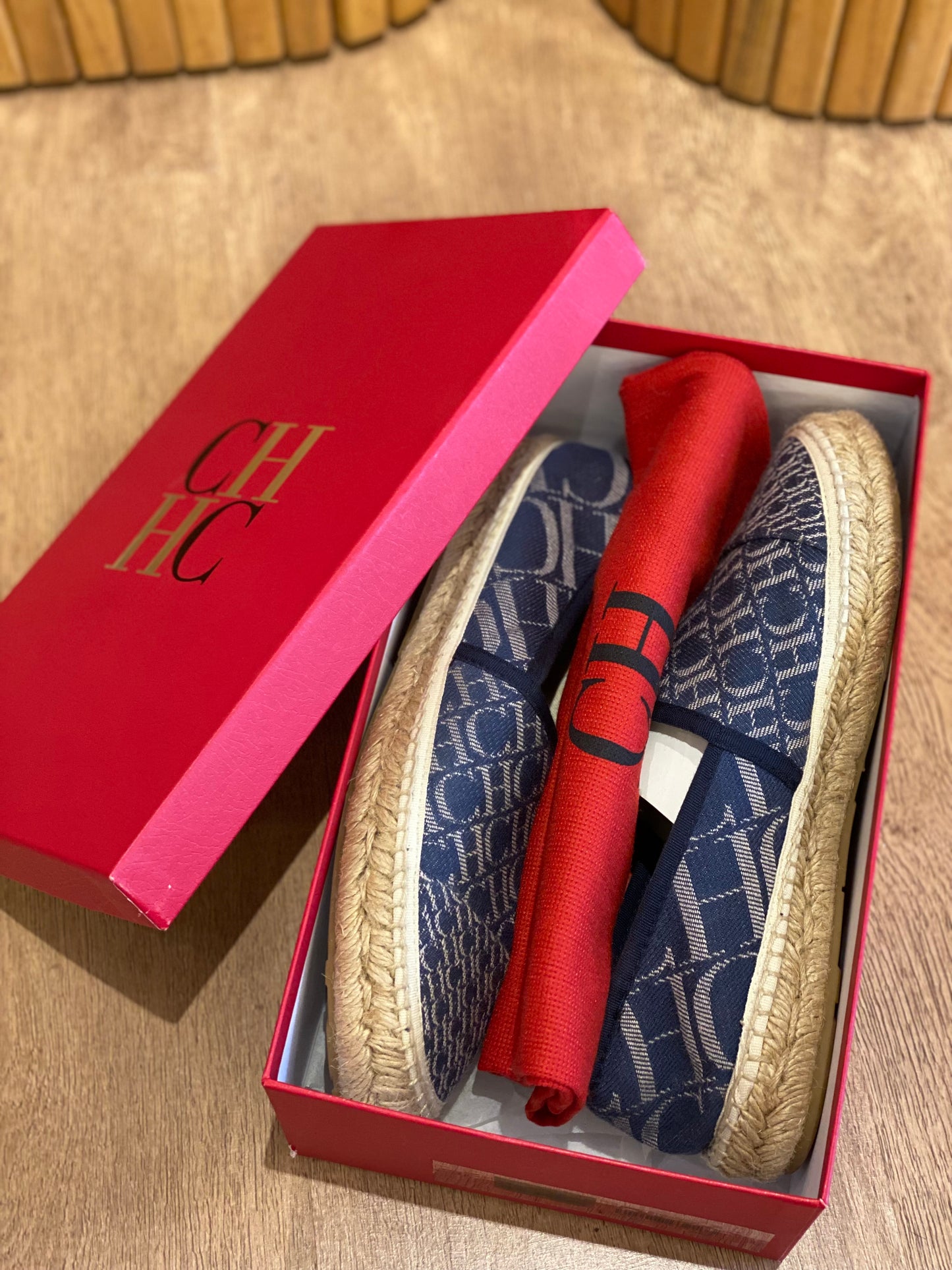 Alpargata Espadrille Carolina Herrera Monogram (39)