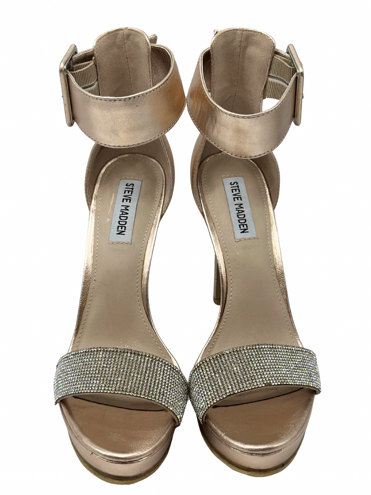 Sandalias Tono Oro Rosa Steve Madden Circuit-R (8.5)