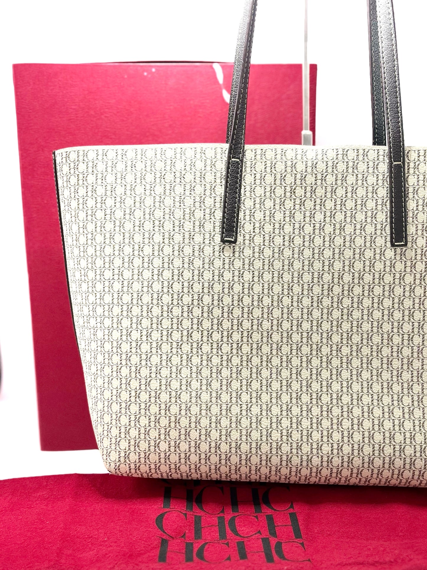 Cartera CH monogram tote bag