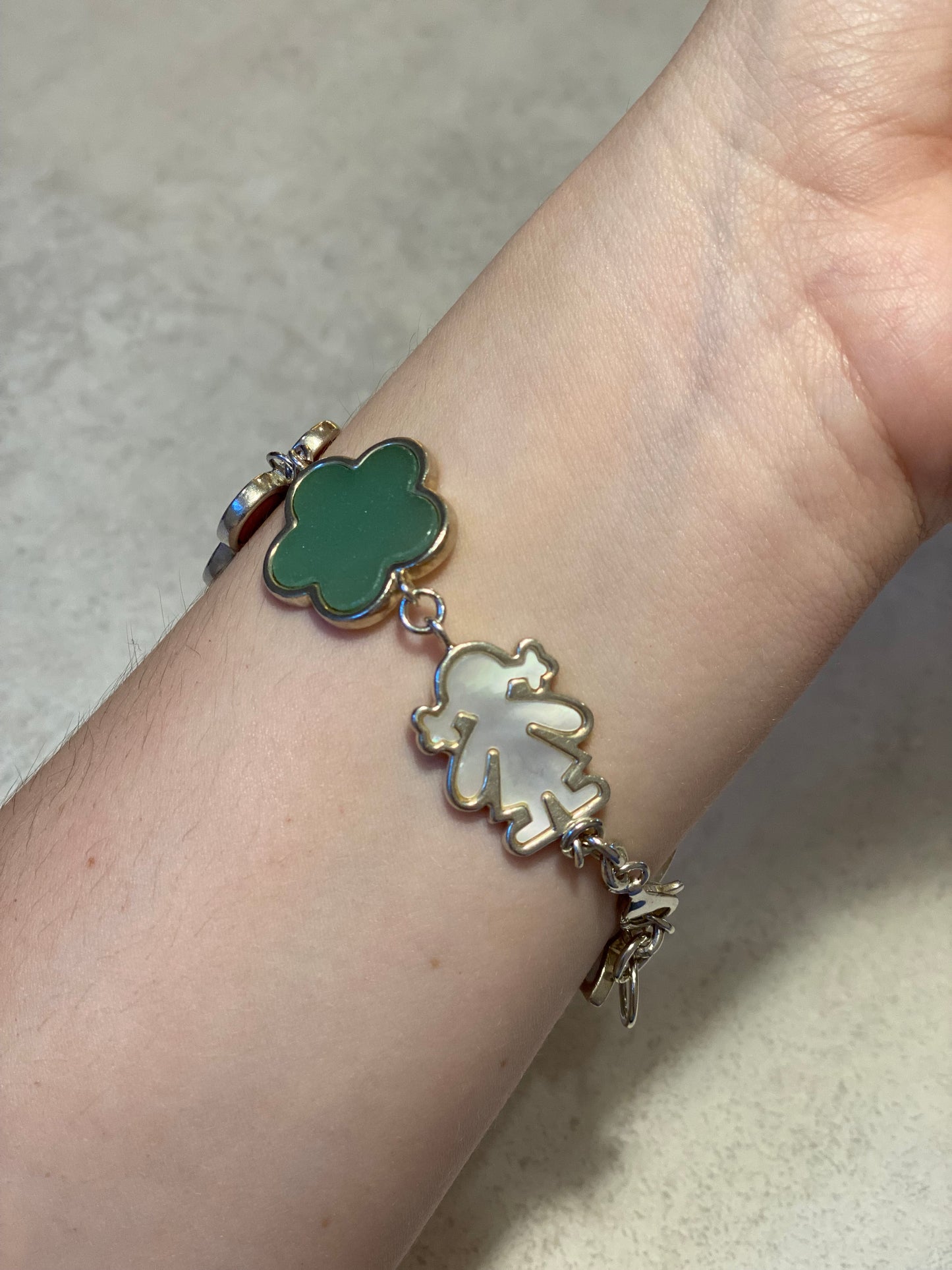 Pulsera Tous de Plata Arcoíris