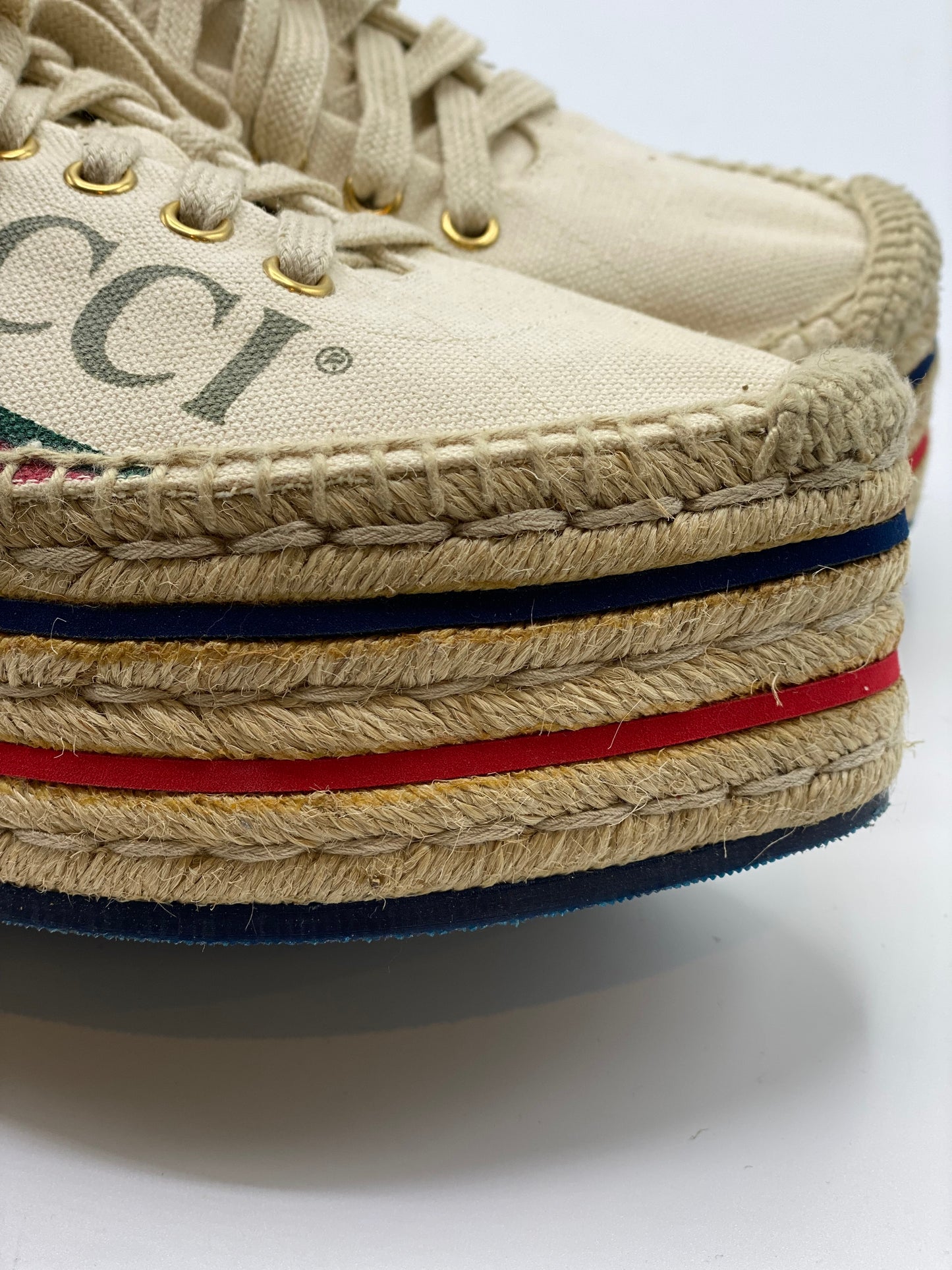 Alpargata con Plataforma Gucci Lilibeth (38.5)