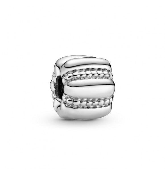 Charm Pandora Dots & Ridges Barrel