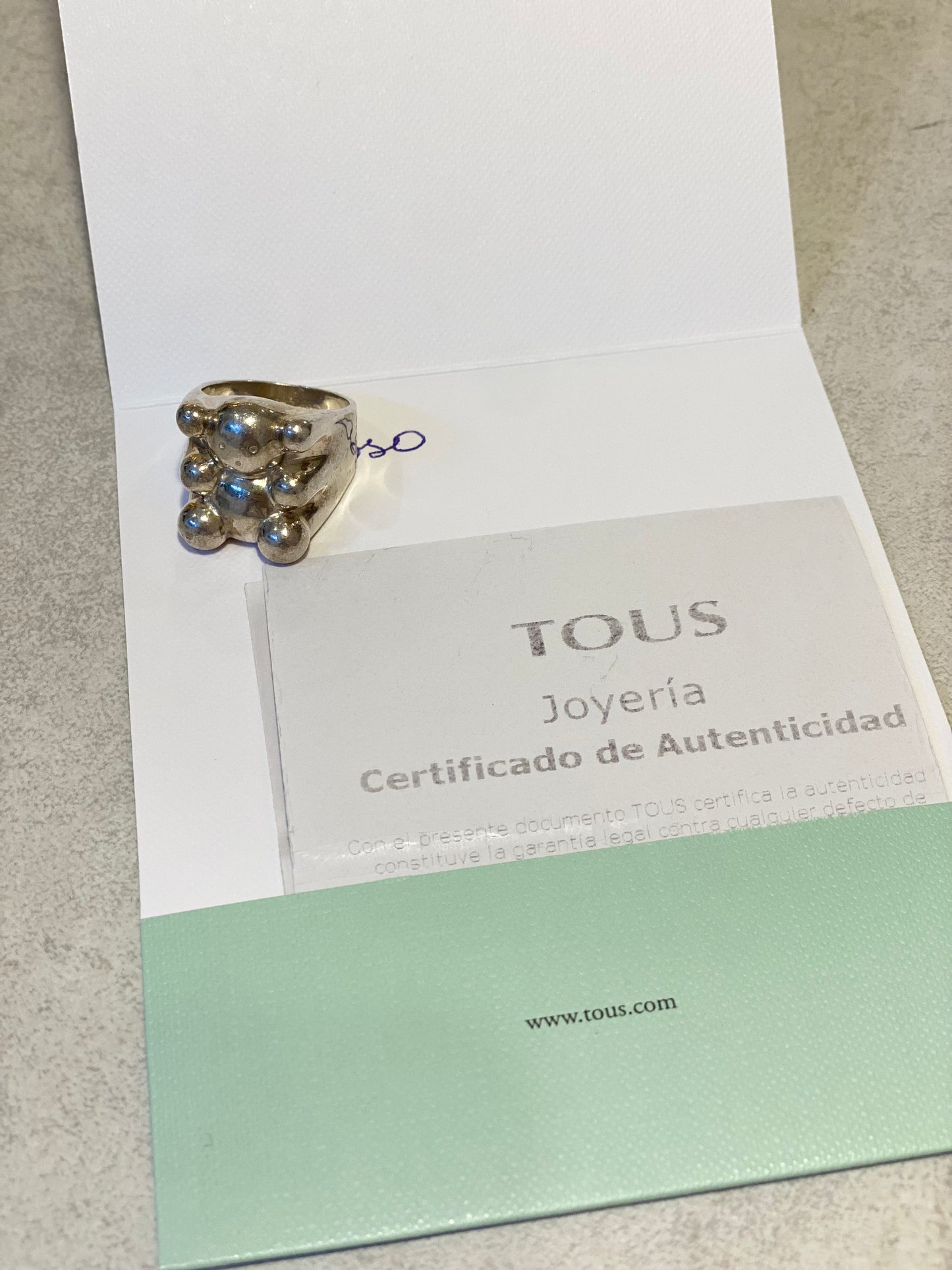 Anillo Tous Bubble Bear