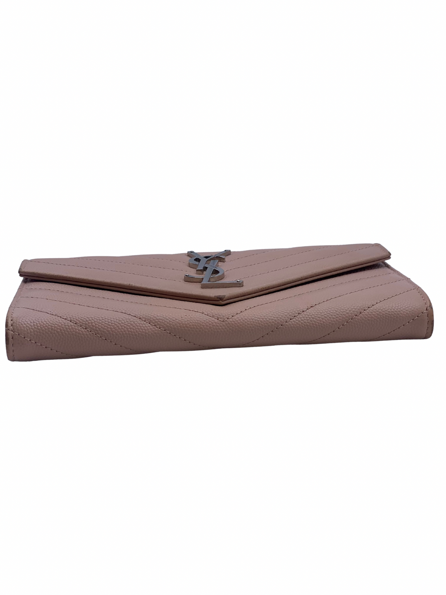 Billetera Rosada YSL Con Detalles