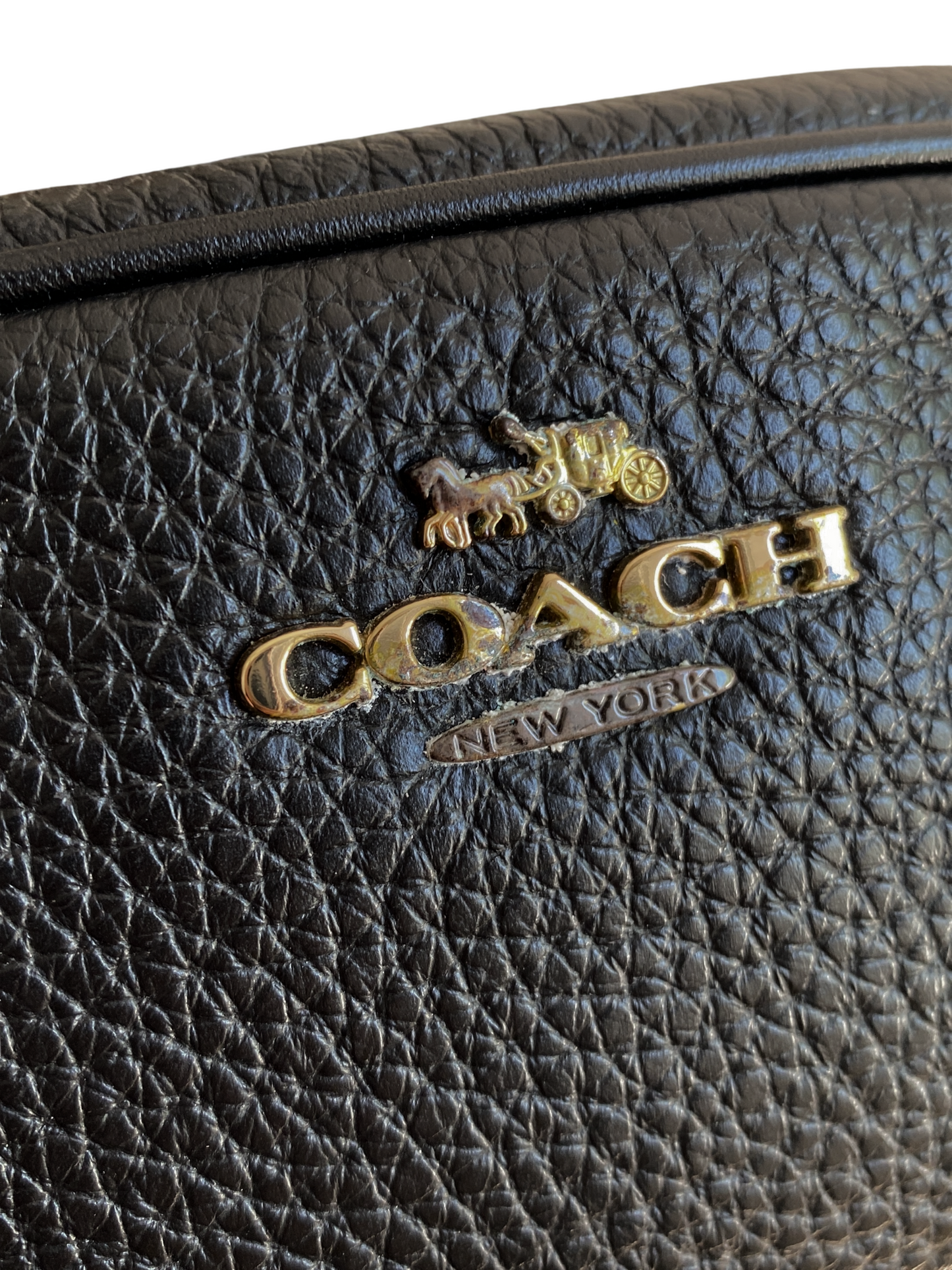 Riñonera Negra Coach