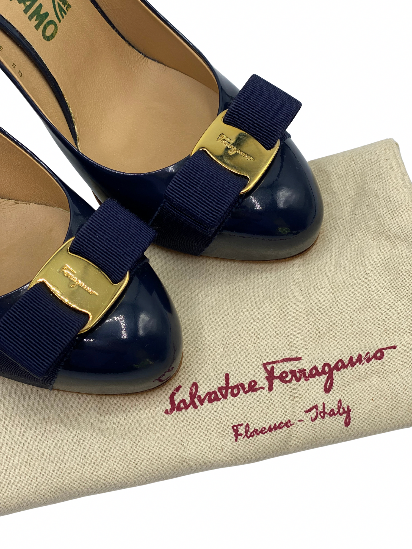 Pumps Salvatore Ferragamo Plum (9)