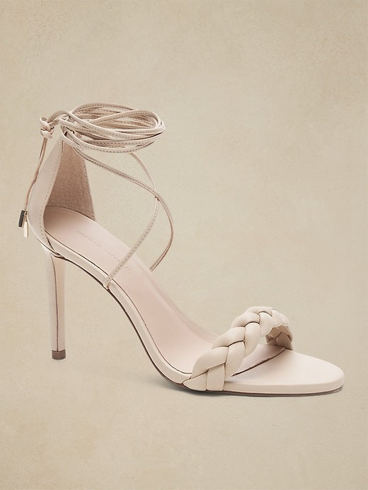 Sandalia Banana Republic Treccia Beige (39)