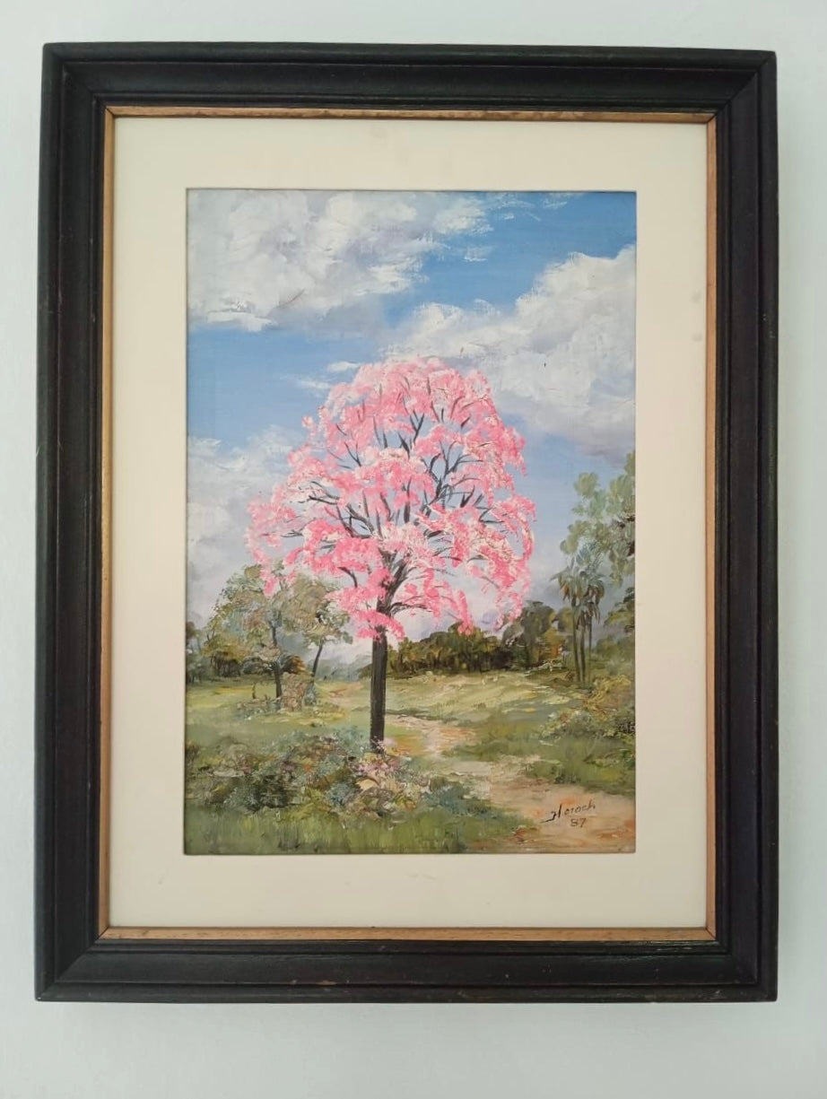 Cuadro "Lapacho Rosado" de Jorge Von Horoch 30 x 45 cm
