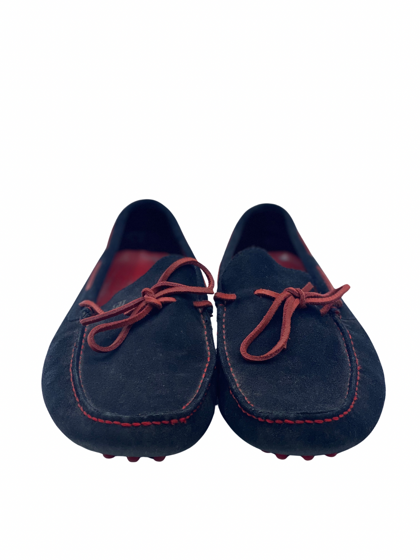 Mocasines Carolina Herrera Cordón Rojo (8 MASC)