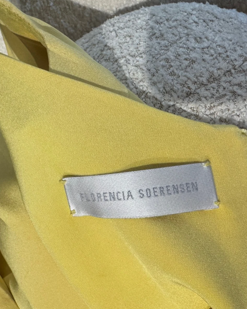 Vestido Amarillo Florencia Soerensen (Talle XS/S)