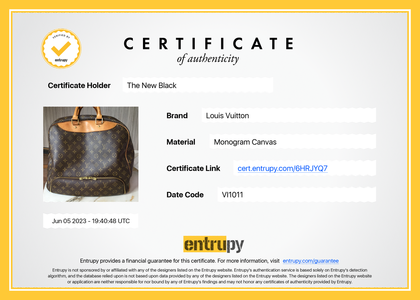 Bolso Louis Vuitton Evasion Sports Bag