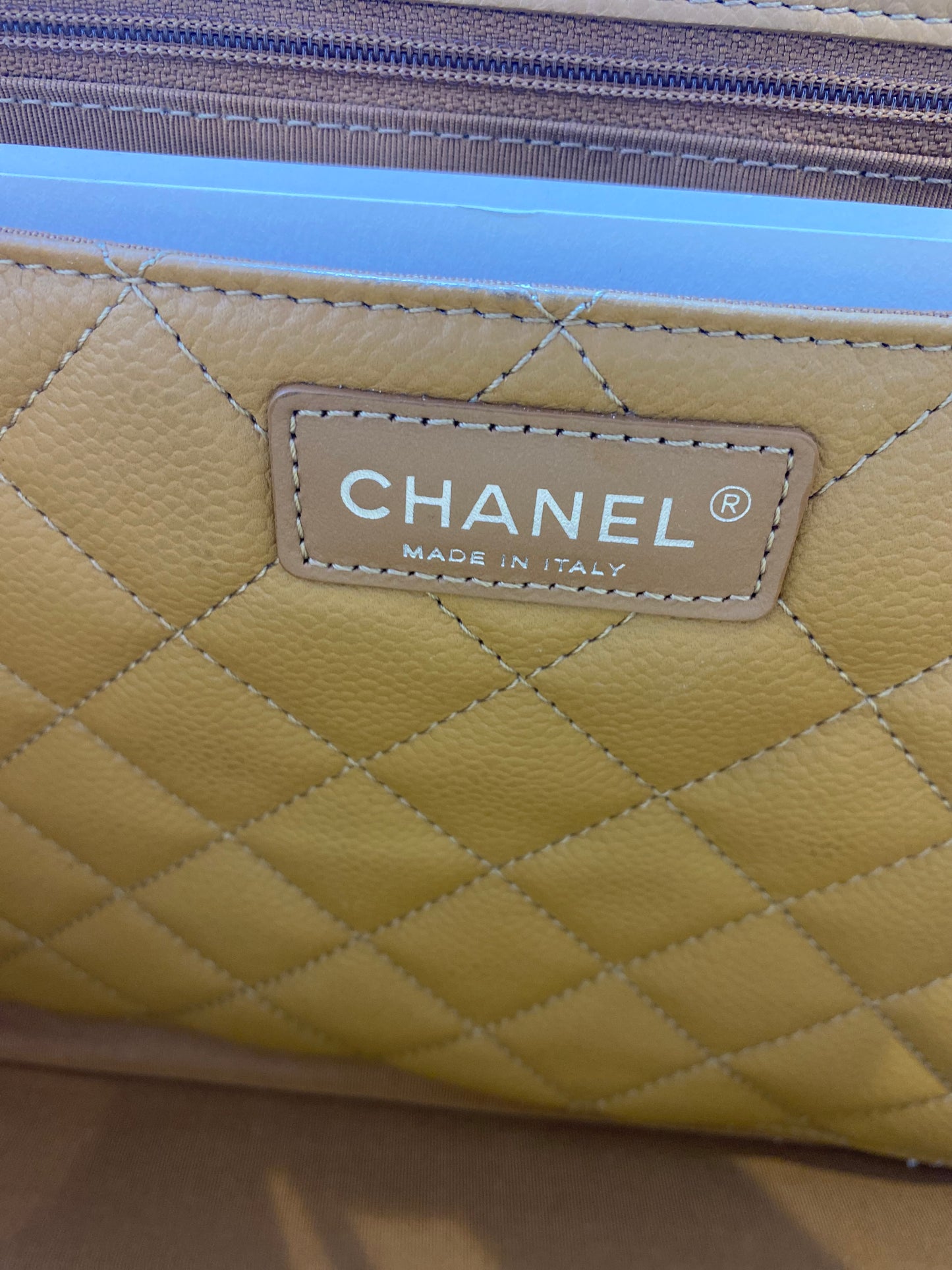 Cartera Chanel CC Box Shopping Tote Large