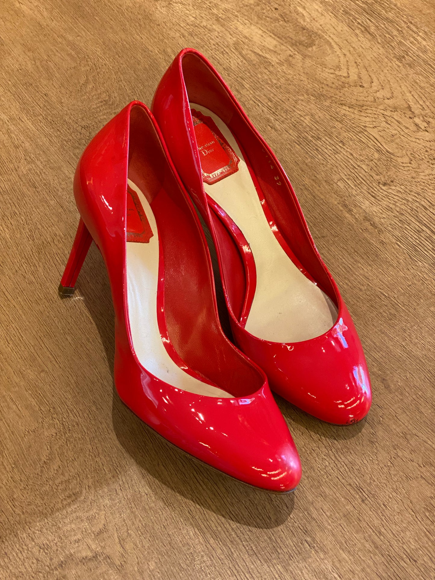 Zapato Dior Red de Charol (39)