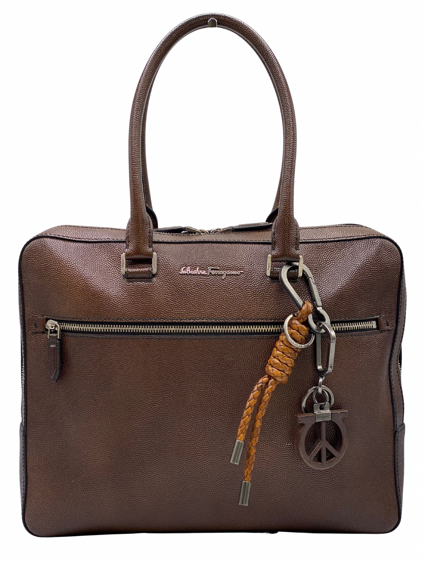 Maletín de Cuero Salvatore Ferragamo