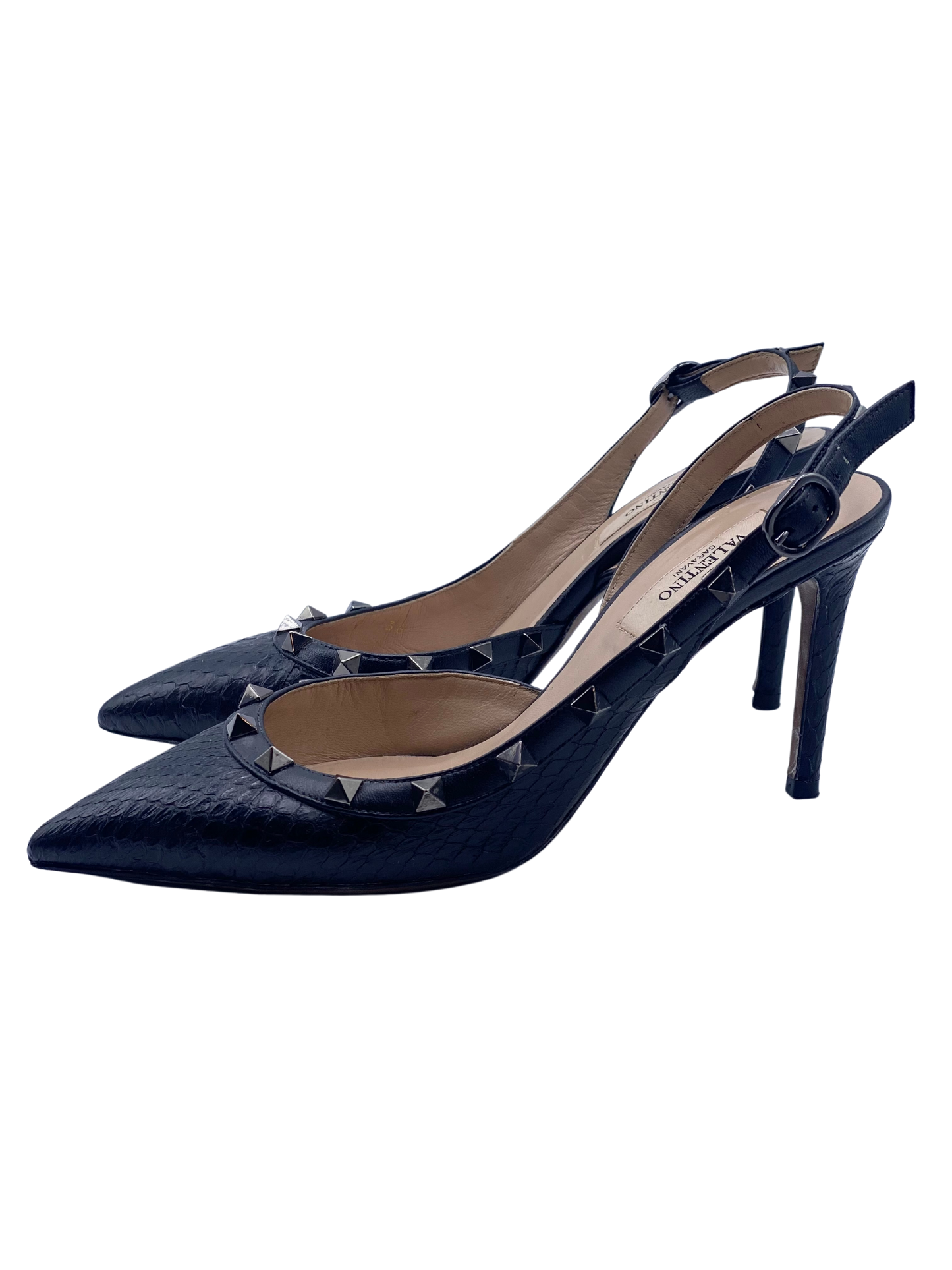 Sandalia Valentino Garavani Rockstud Slingback (36)