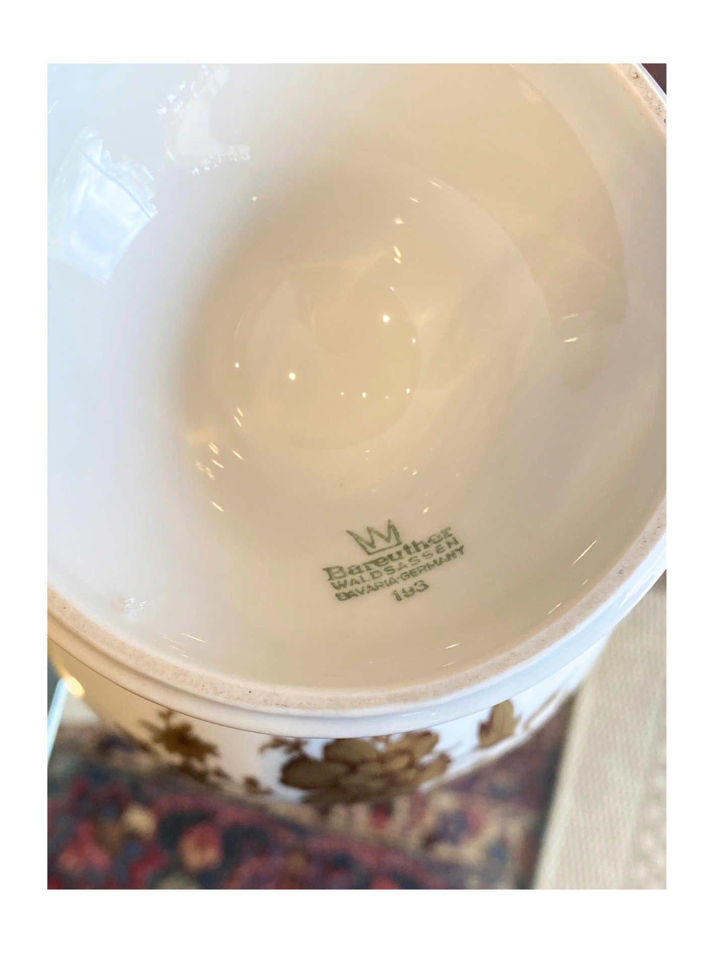 Jarrón con Tapa Bareuther Waldsassen 29 cm