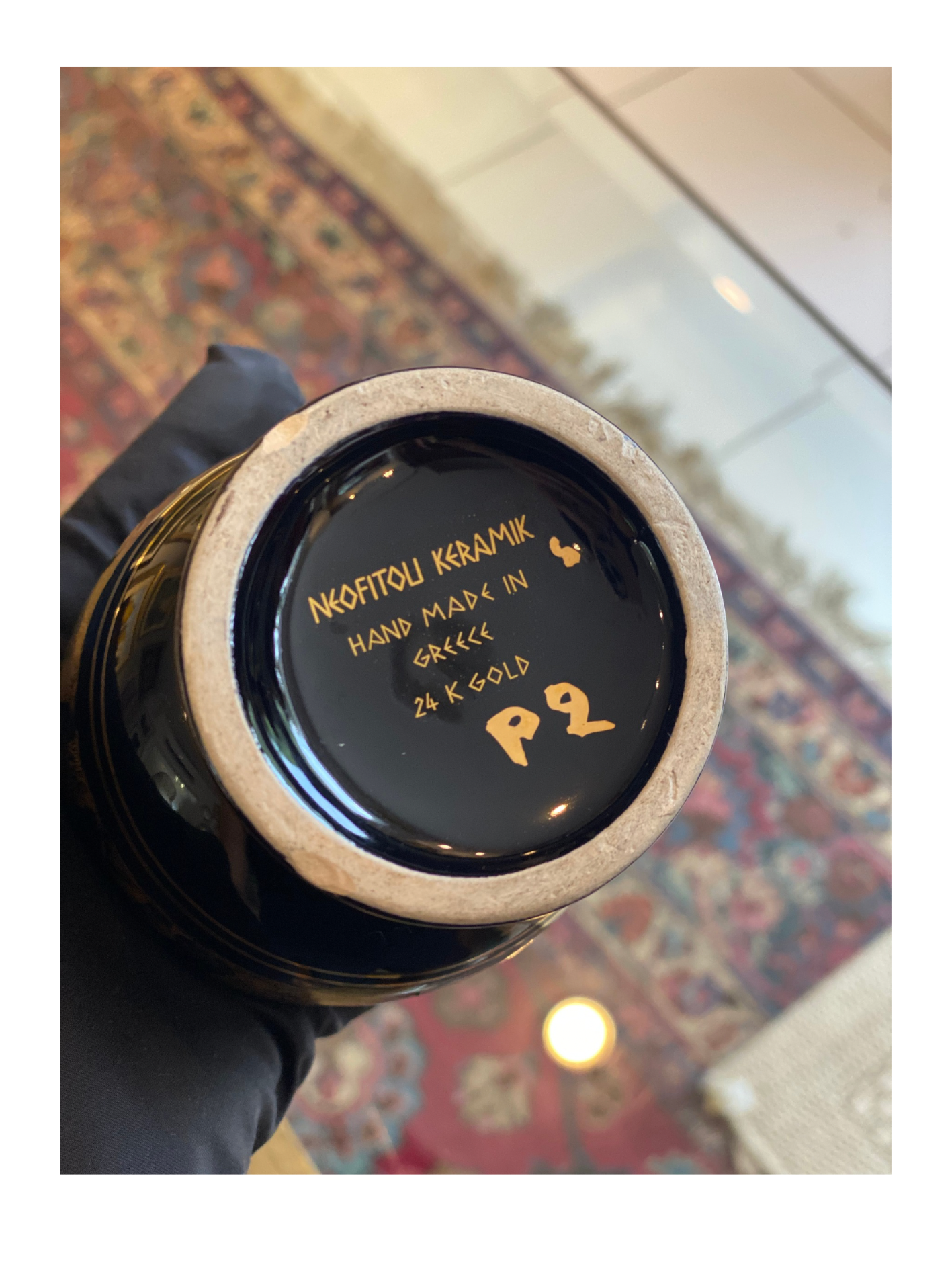 Aceitera Neofitoli Keramik 24 cm.