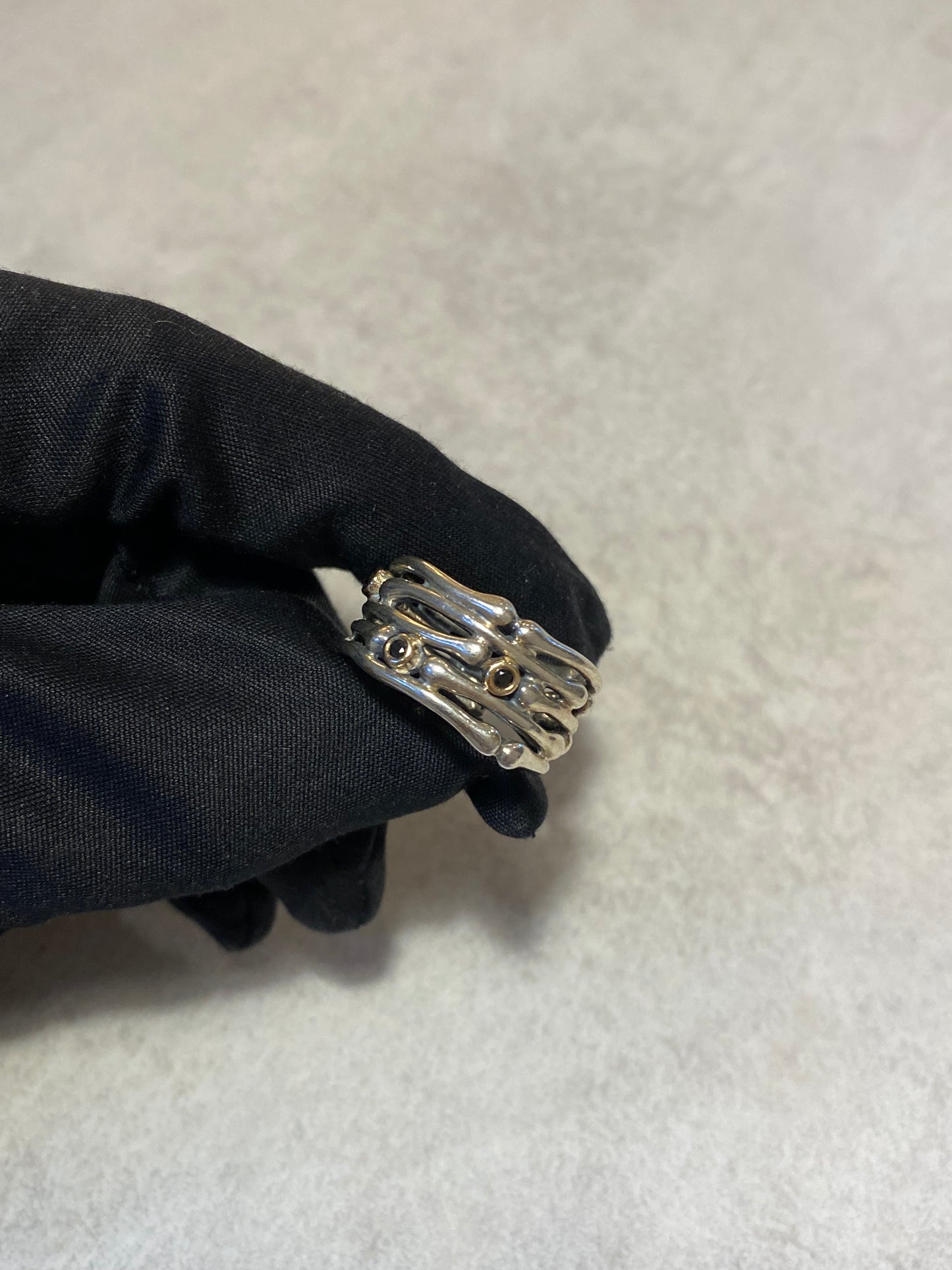 Anillo Pandora Bicolor