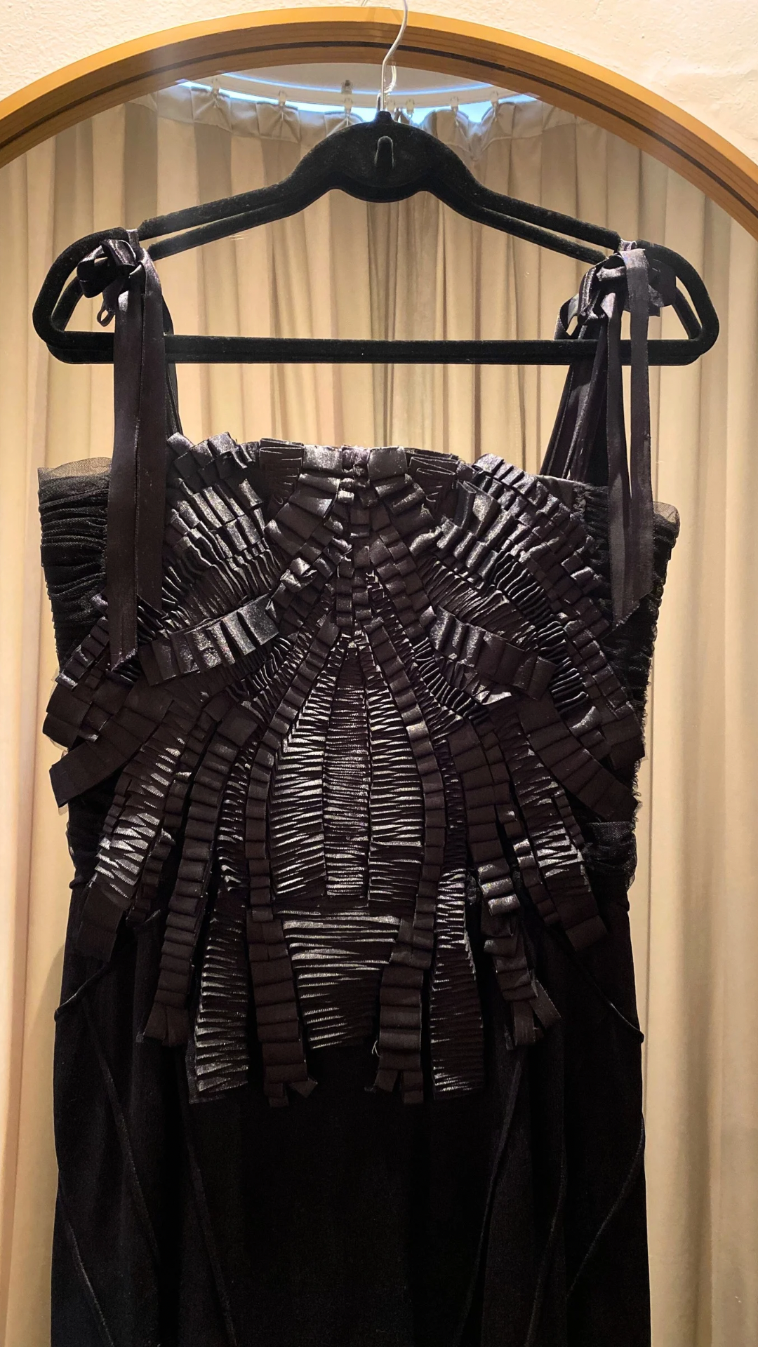 Vestido Negro Dolce & Gabanna (Talle M)