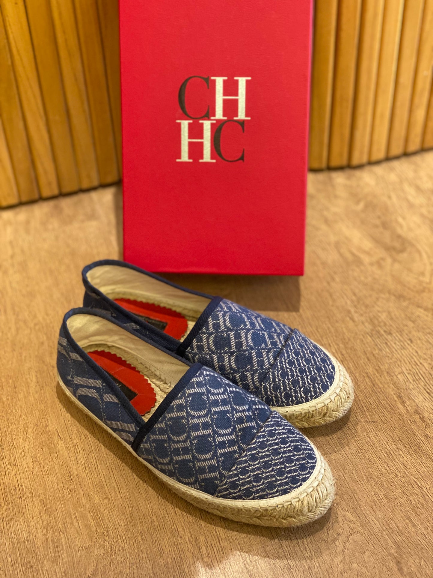 Alpargata Espadrille Carolina Herrera Monogram (39)