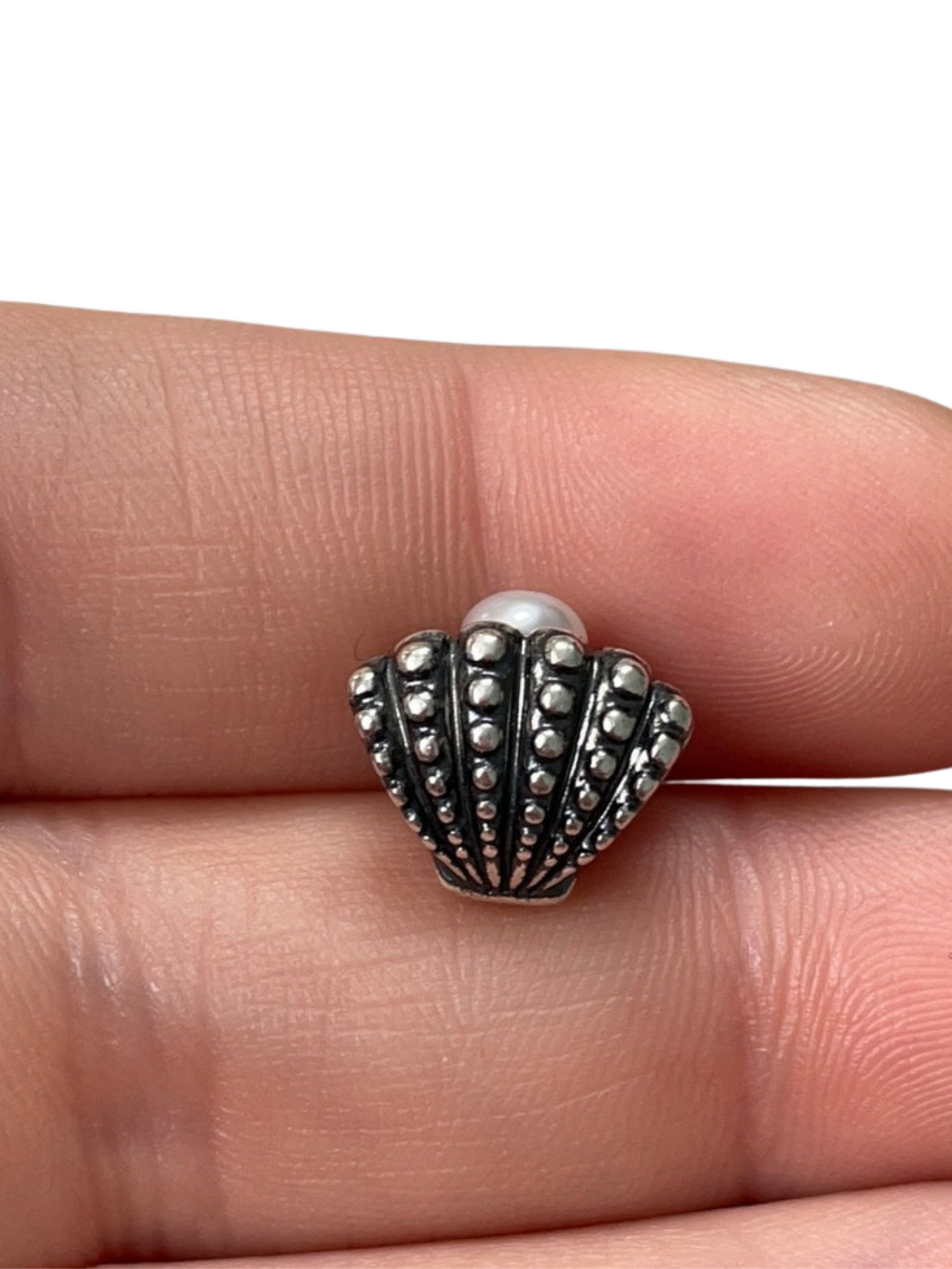 Charm Pandora White Pearl Shell