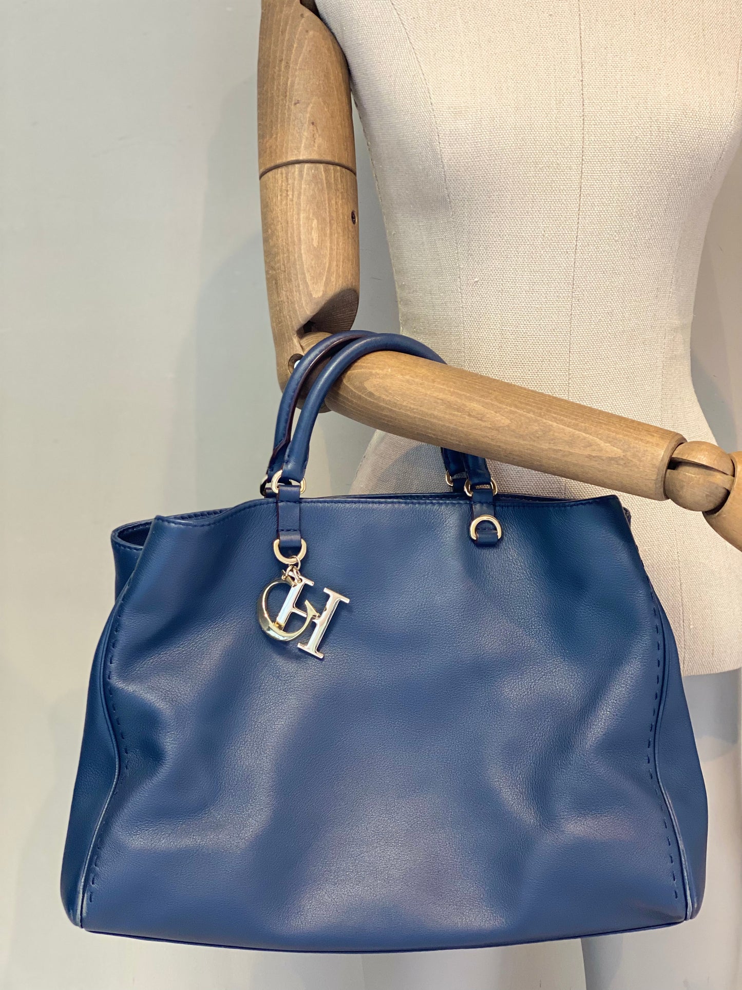 Cartera Carolina Herrera Azul