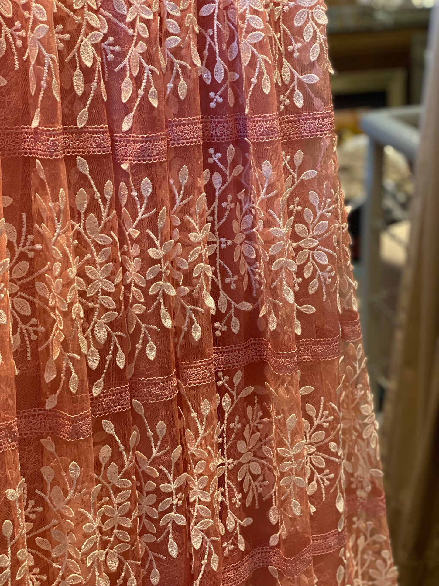 Vestido Rosa Clará Nuevo (Talle S)