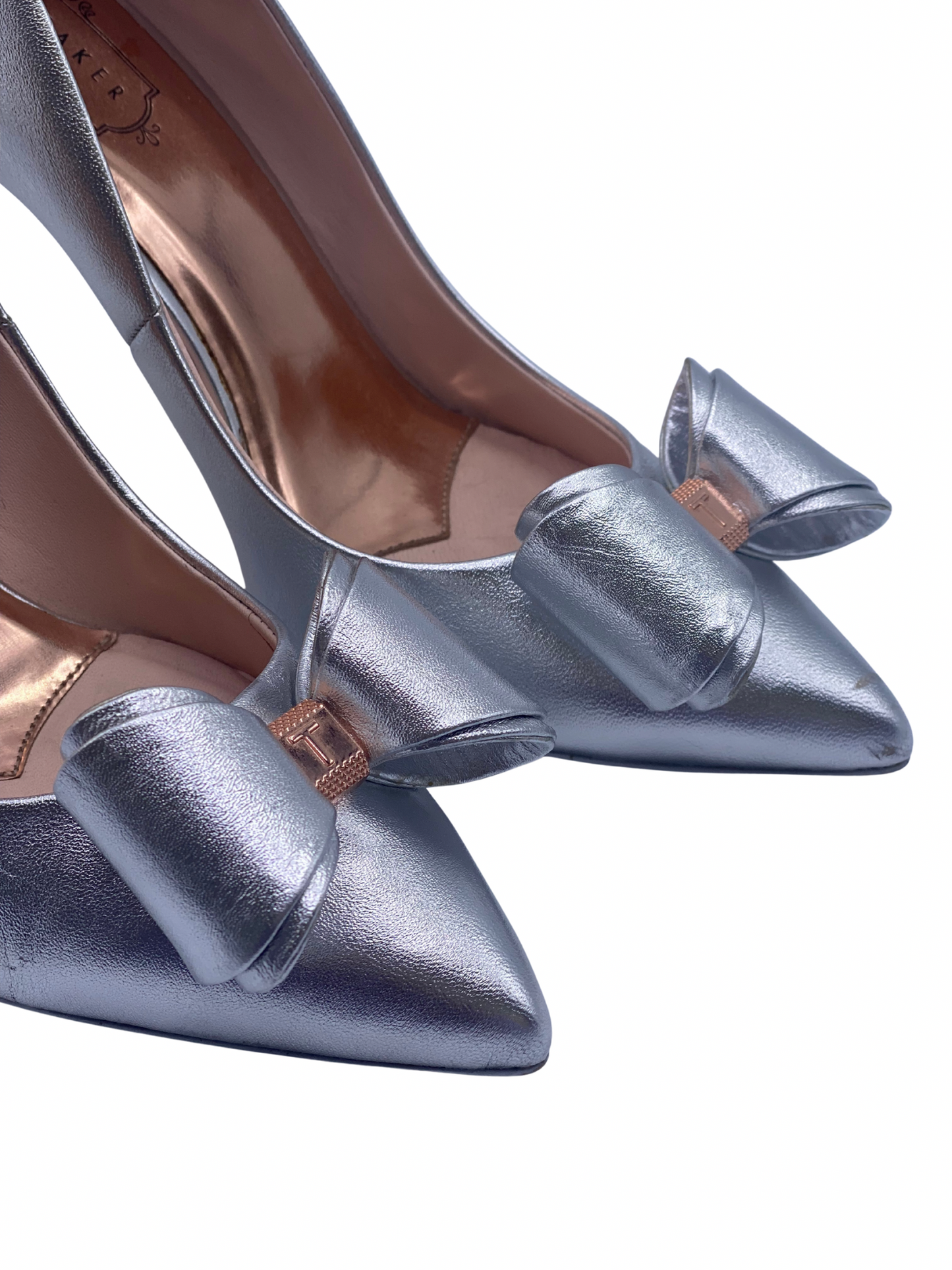 Pumps Ted Baker Azeline Double Bow Leather Court (40)