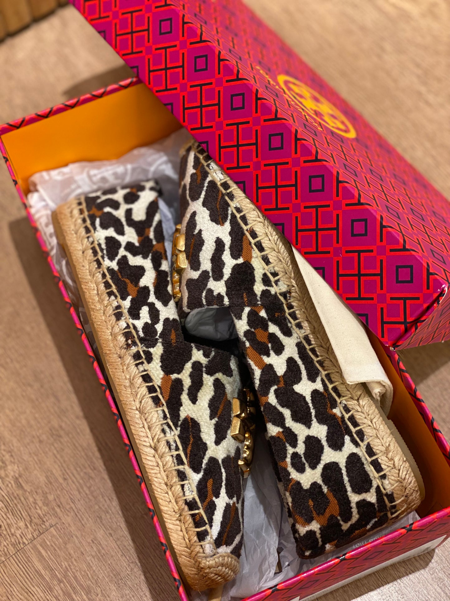 Alpargata Tory Burch Espadrille Eleanor Nueva (US 6.5)