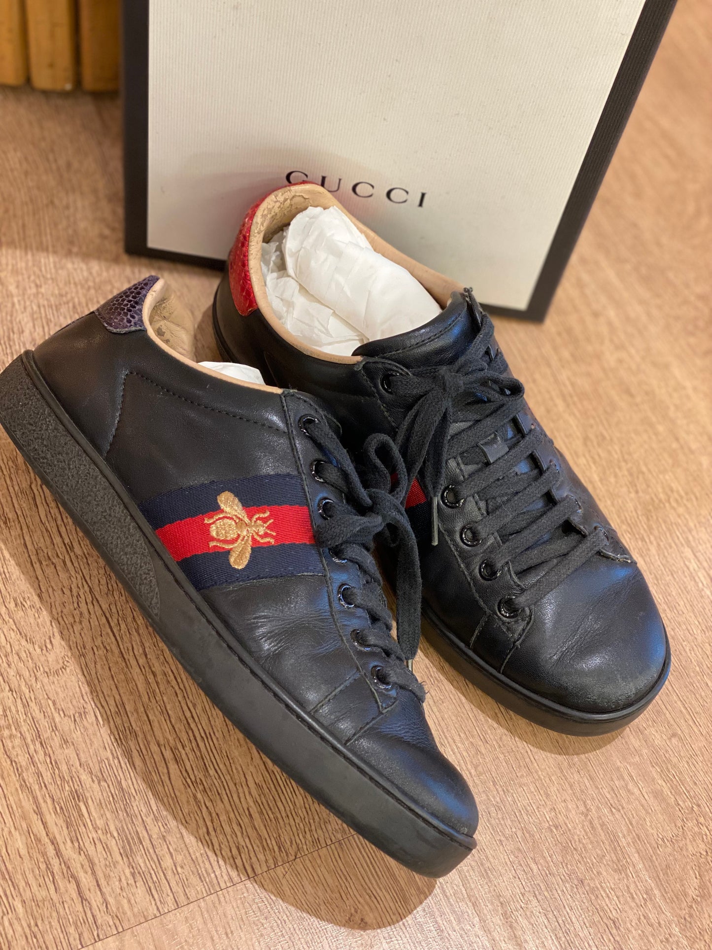 Champion Gucci Ace Bee Black (37)