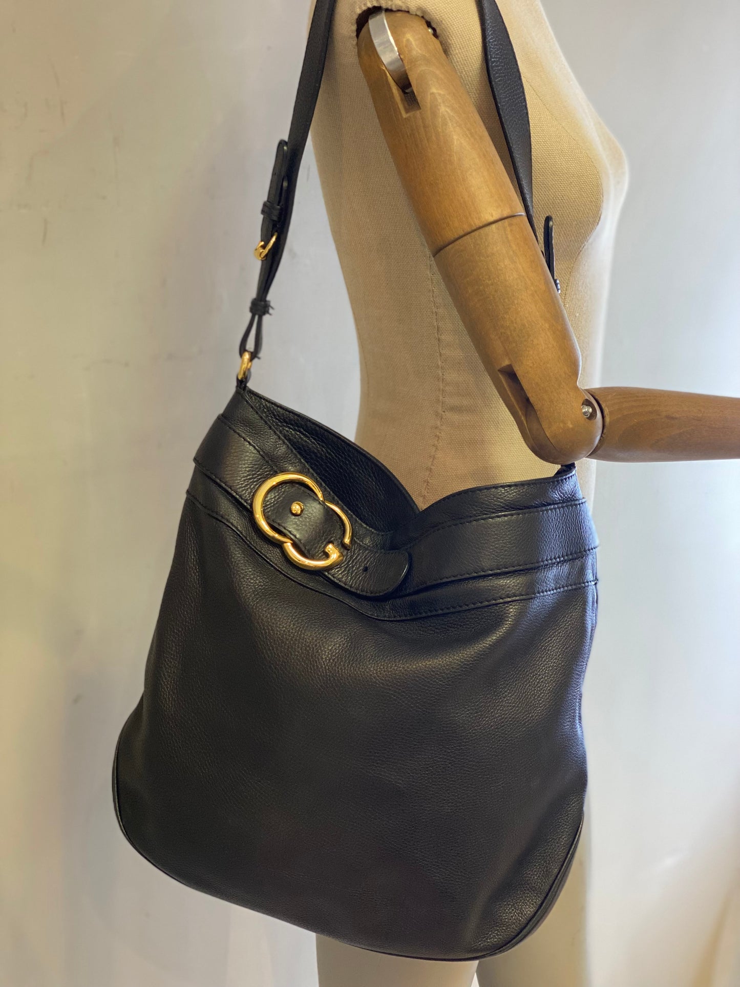 Bandolera Gucci Maxi GG Black