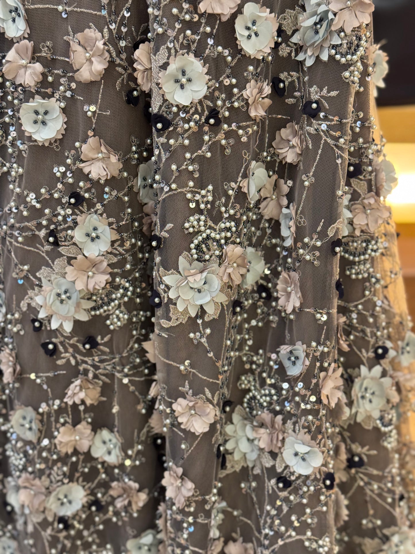 Vestido Kari Pecci Bordado (Talle S)