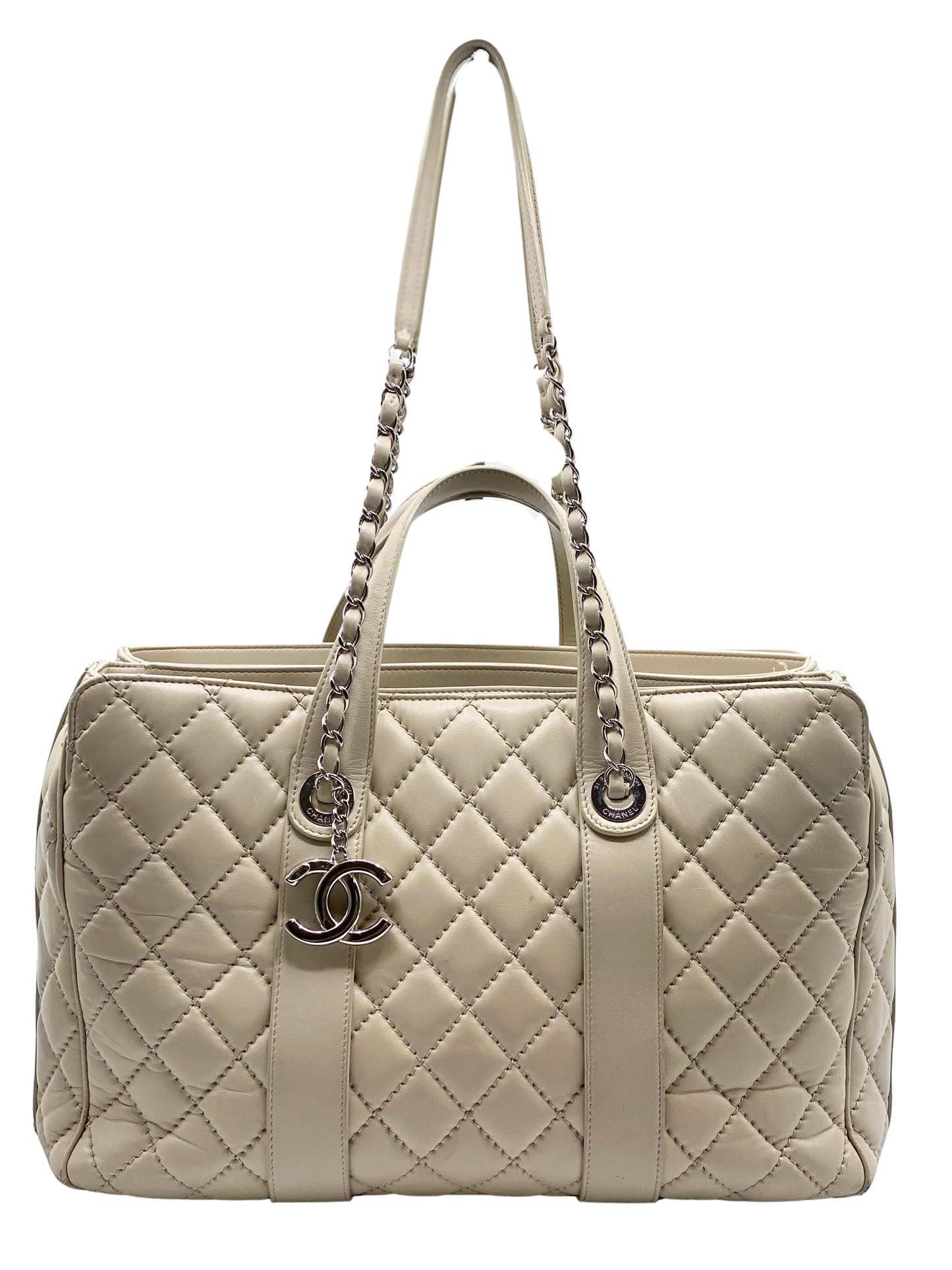 Cartera Chanel Easy Shopping Lambskin Leather